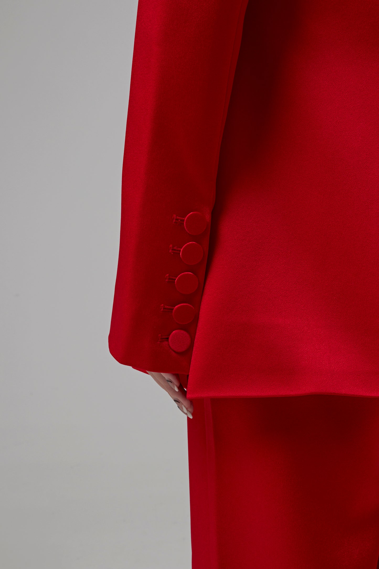 WELLS - SATIN CREPE BOYFRIEND