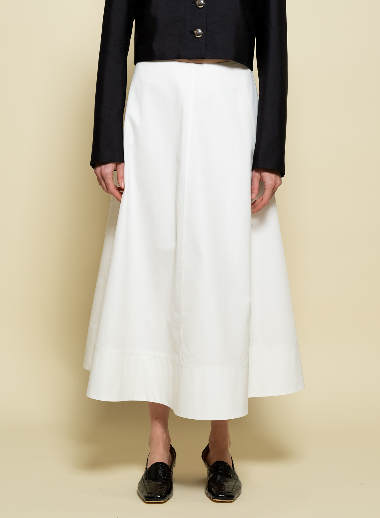 THE KNOX LOW SLUNG CIRCLE SKIRT