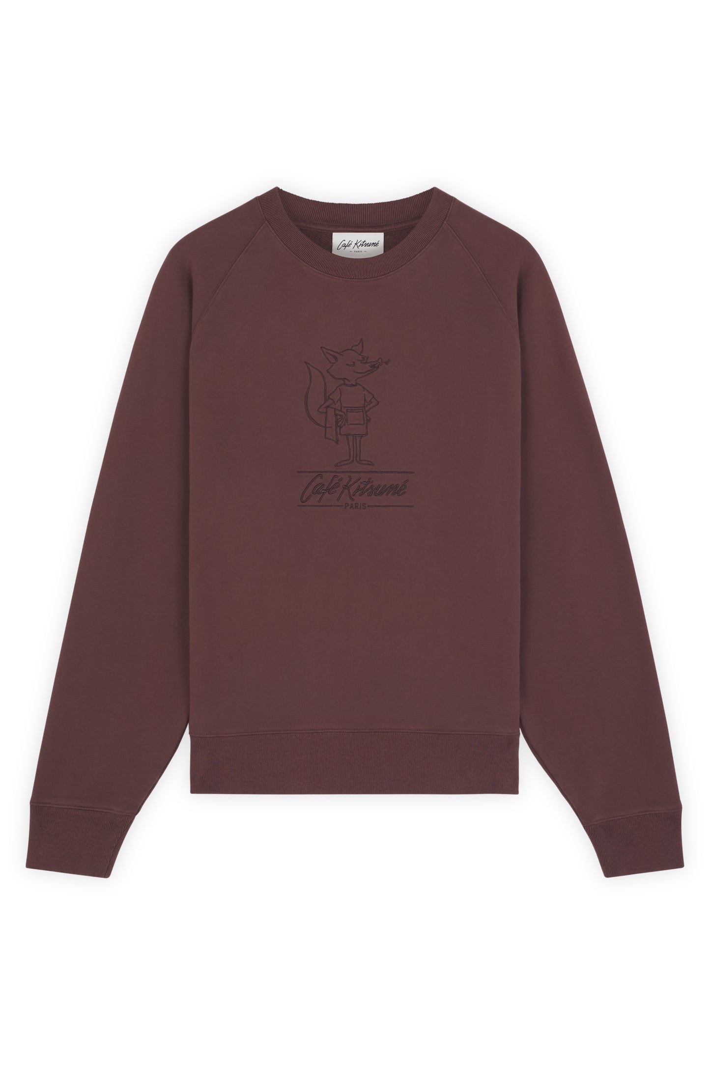 BARISTA FOX OVERSIZED RAGLAN SWEATSHIRT