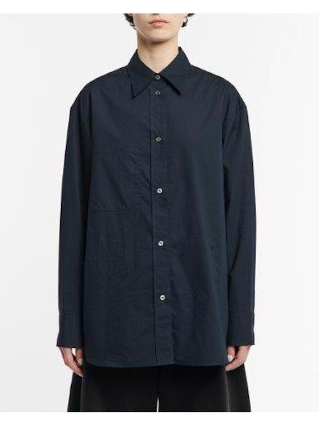SHIRTS - OVERSIZED CLASSIC SHIRT WITH EMBROIDERY