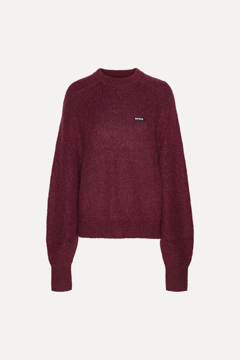 Light Knit Logo Sweater