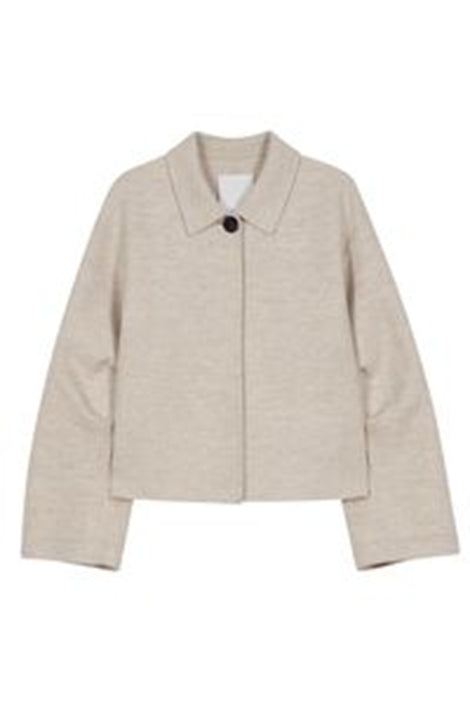 DOUBLE FACE CROP JACKET