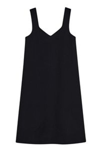DOUBLE FACE MIDI DRESS