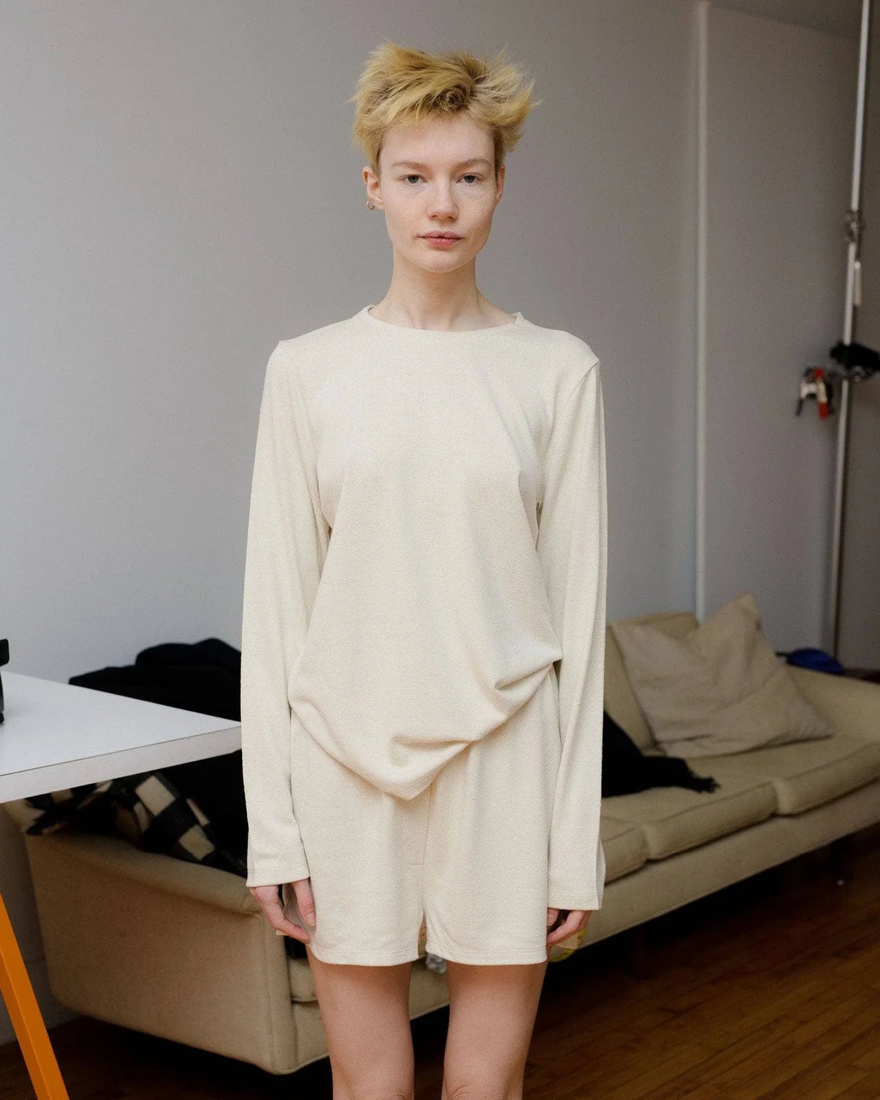 SILK LONG SLEEVE TEE