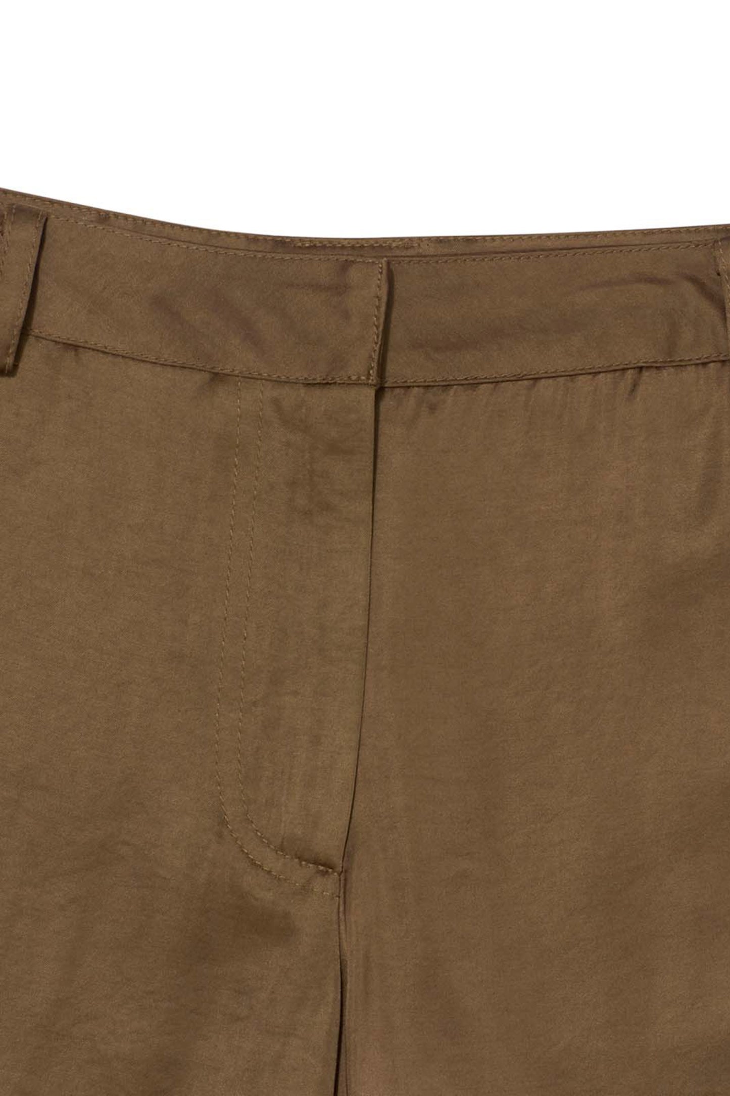 DIVIDE SATIN PANTS