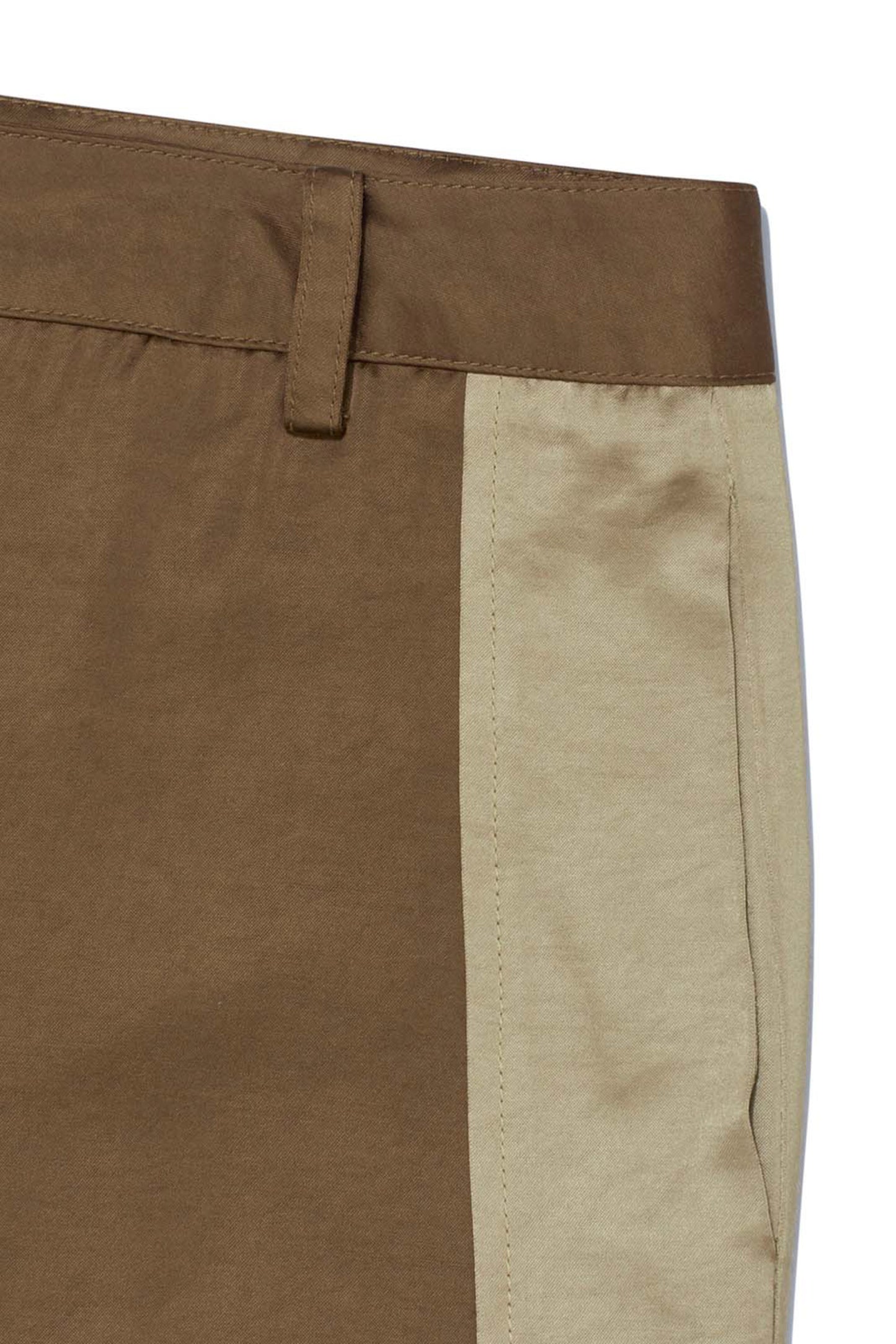 DIVIDE SATIN PANTS