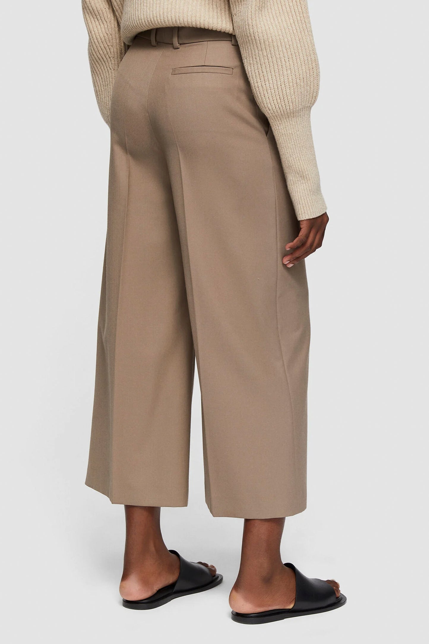 TRAVIS-PANT-SOFT WOOL GRANIT
