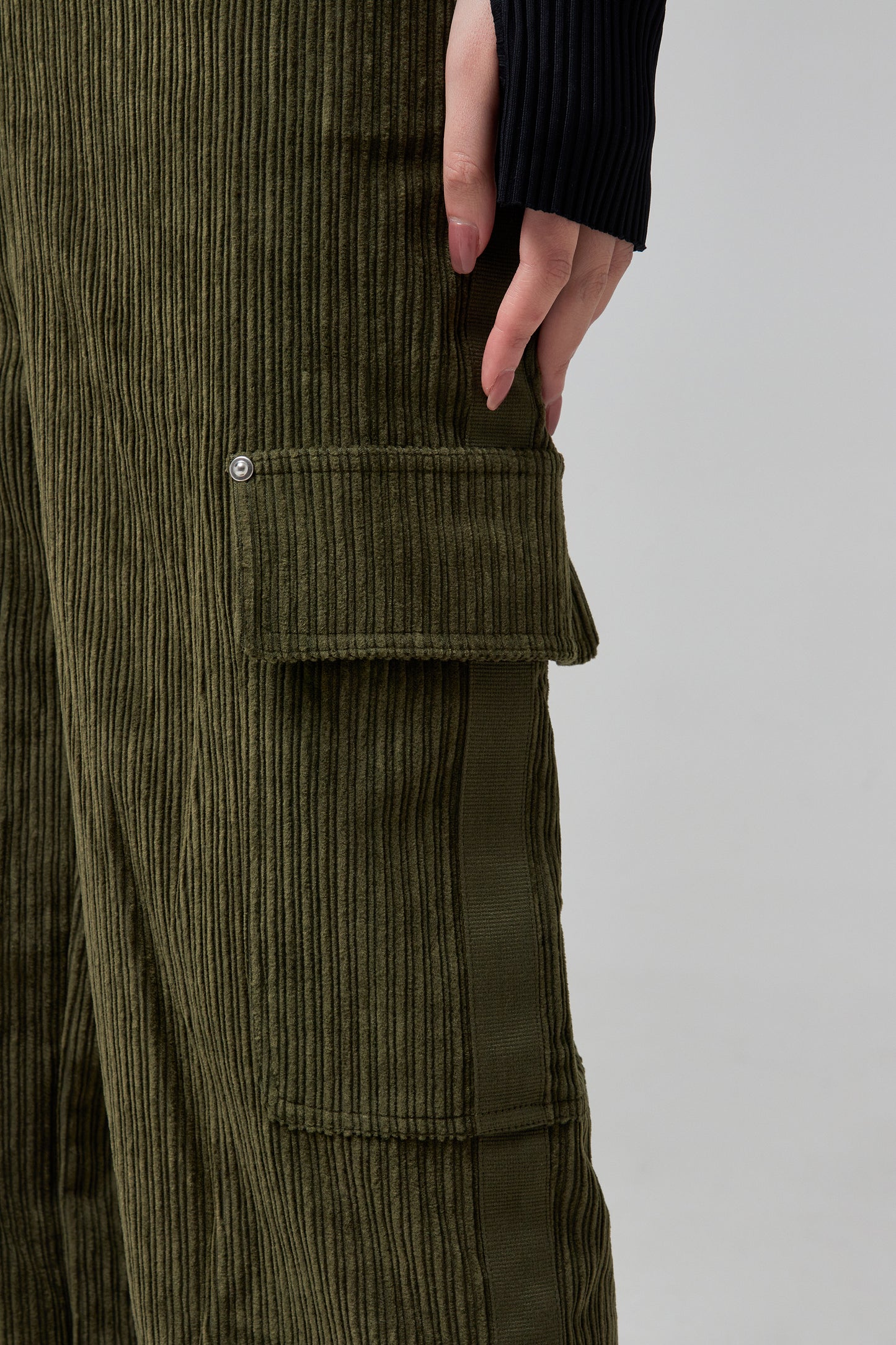 CORD PANT.IRREGULAR