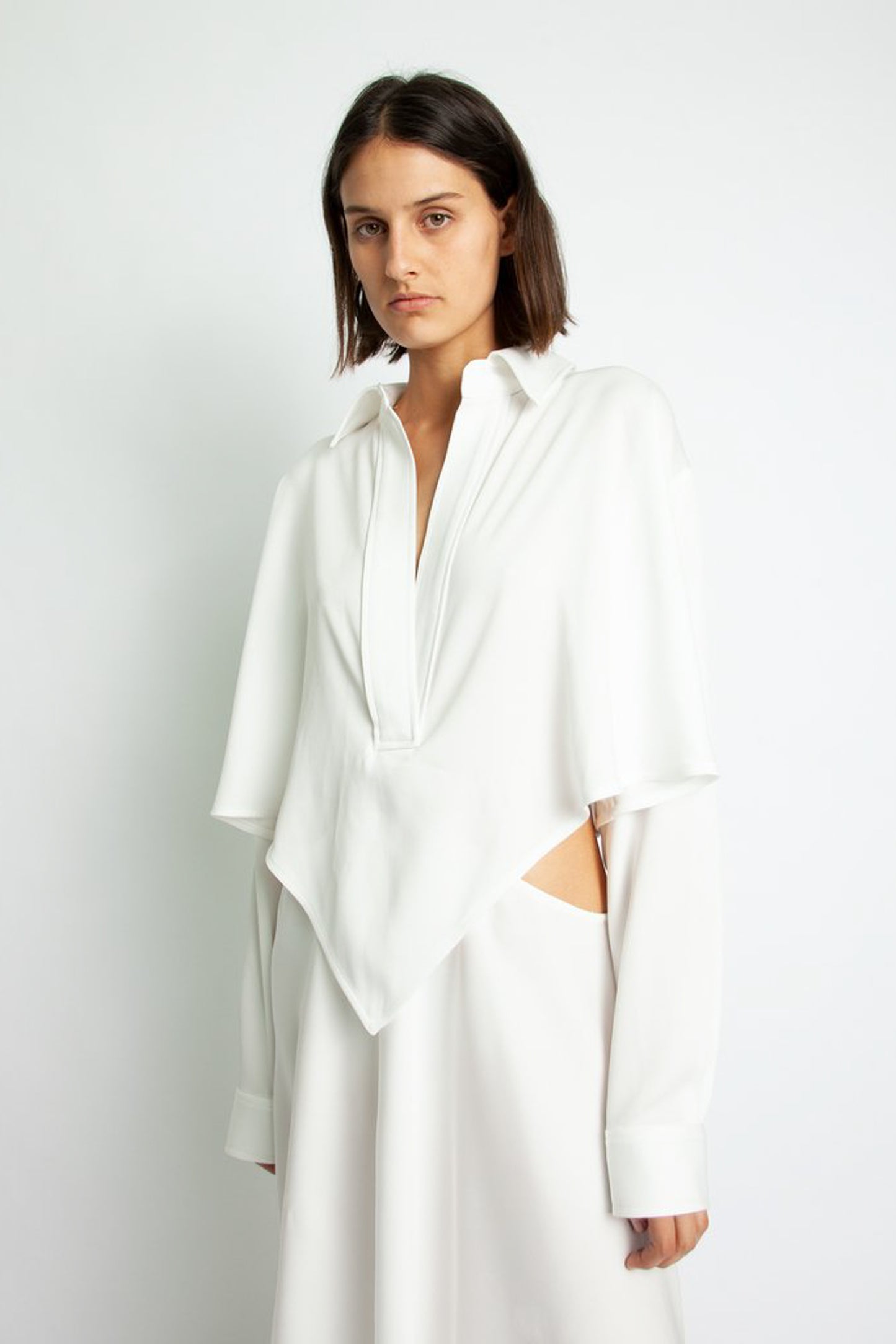 BANDANA SCARF SHIRT DRESS