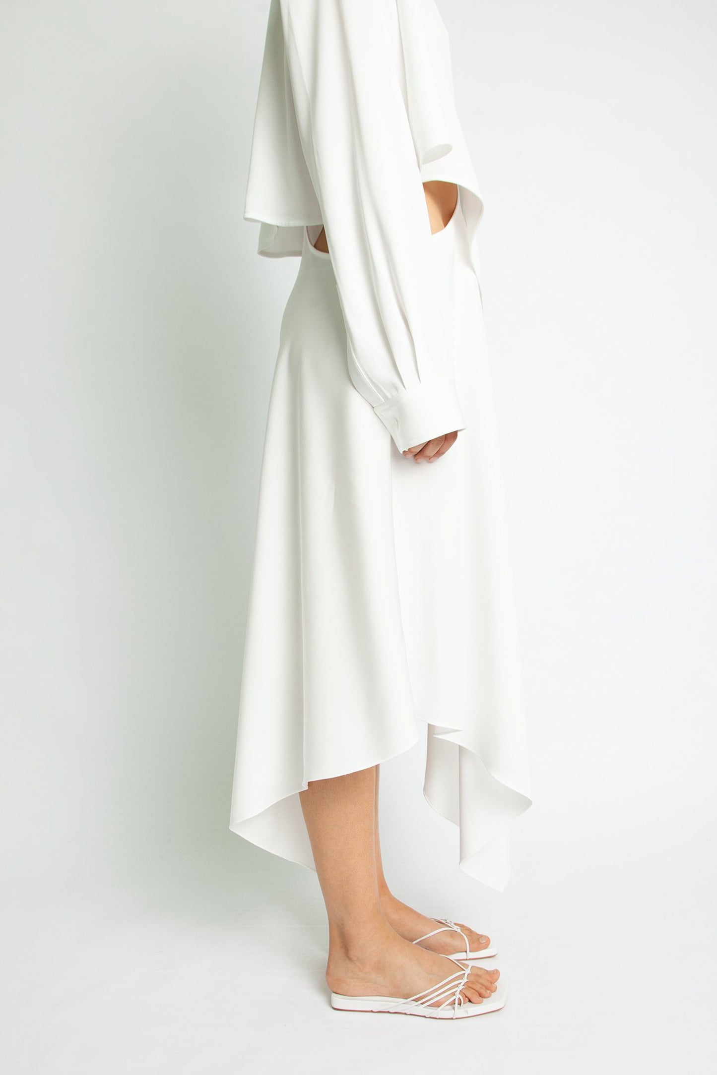 BANDANA SCARF SHIRT DRESS