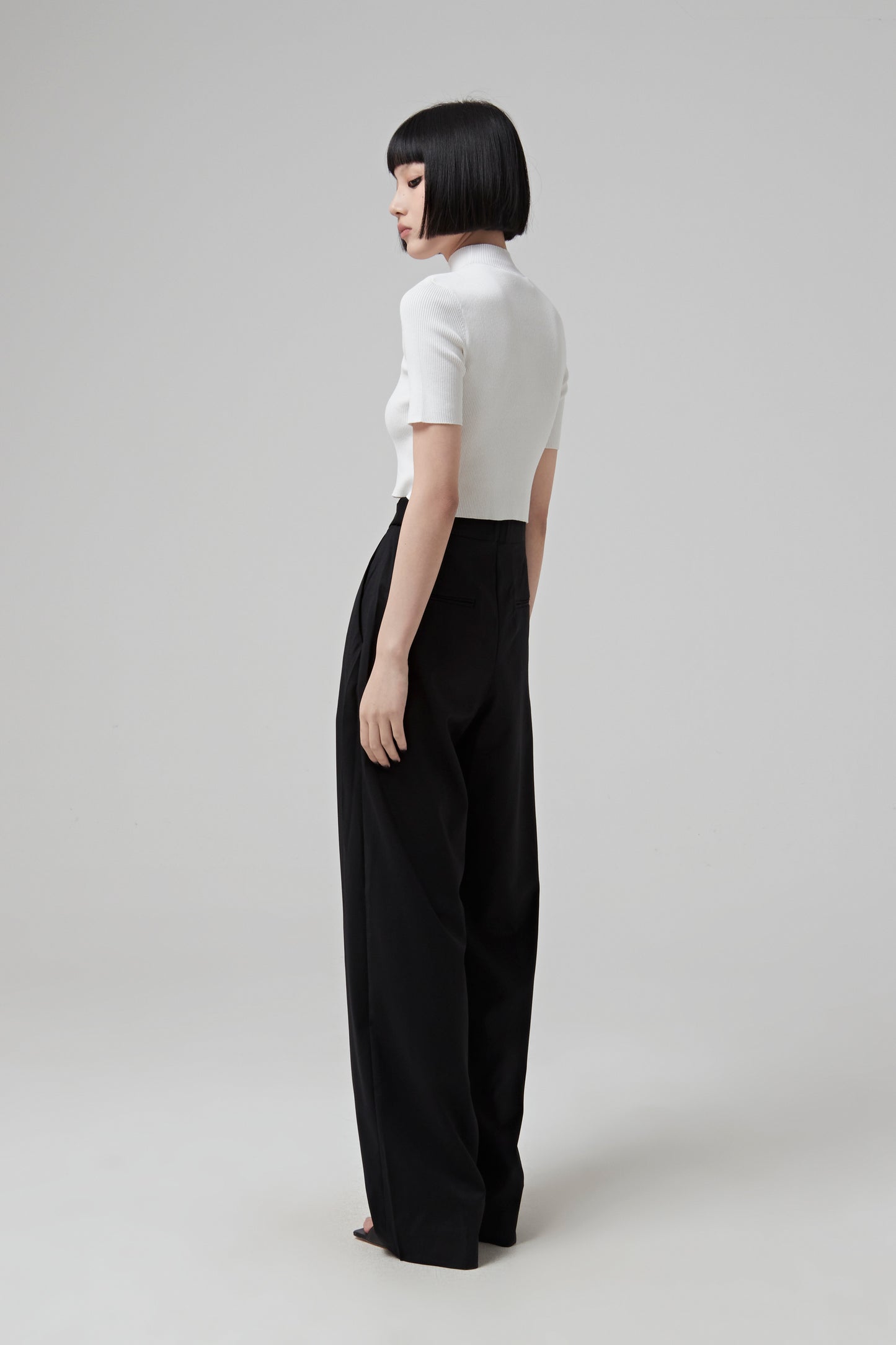 SHORT SLEEVE MOCK NE
