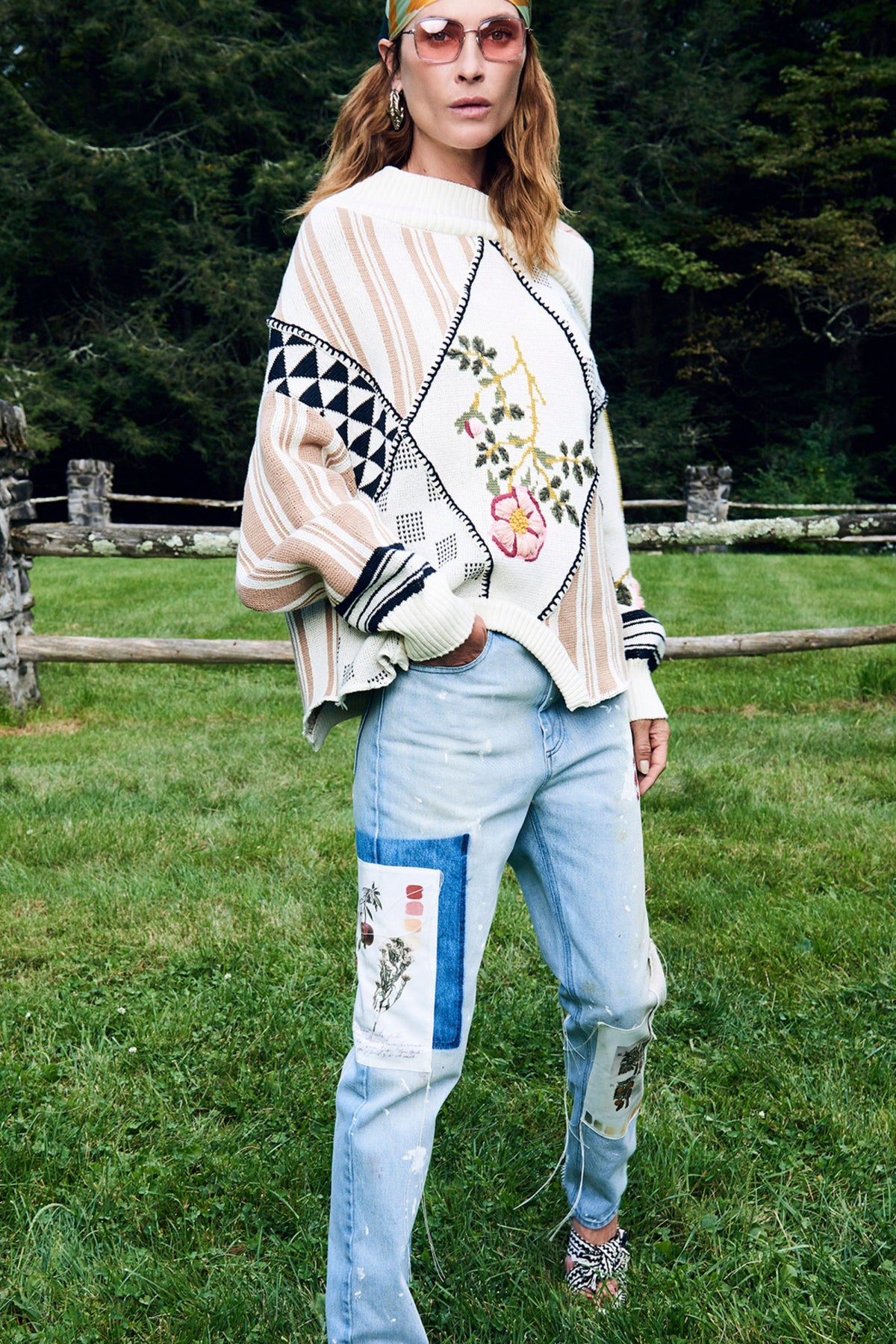 PATCHWORK DENIM