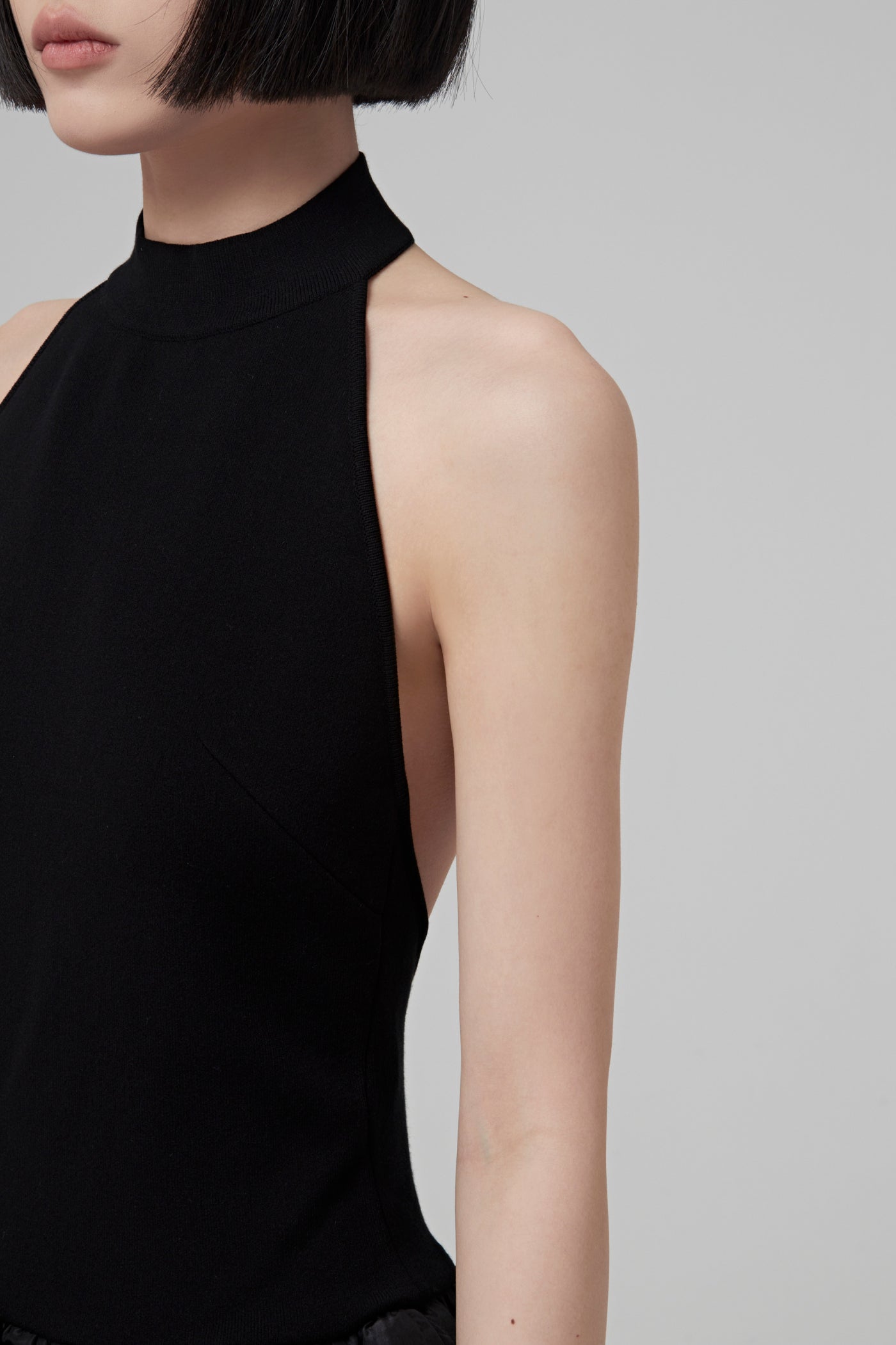 KNIT HALTER BODY & T