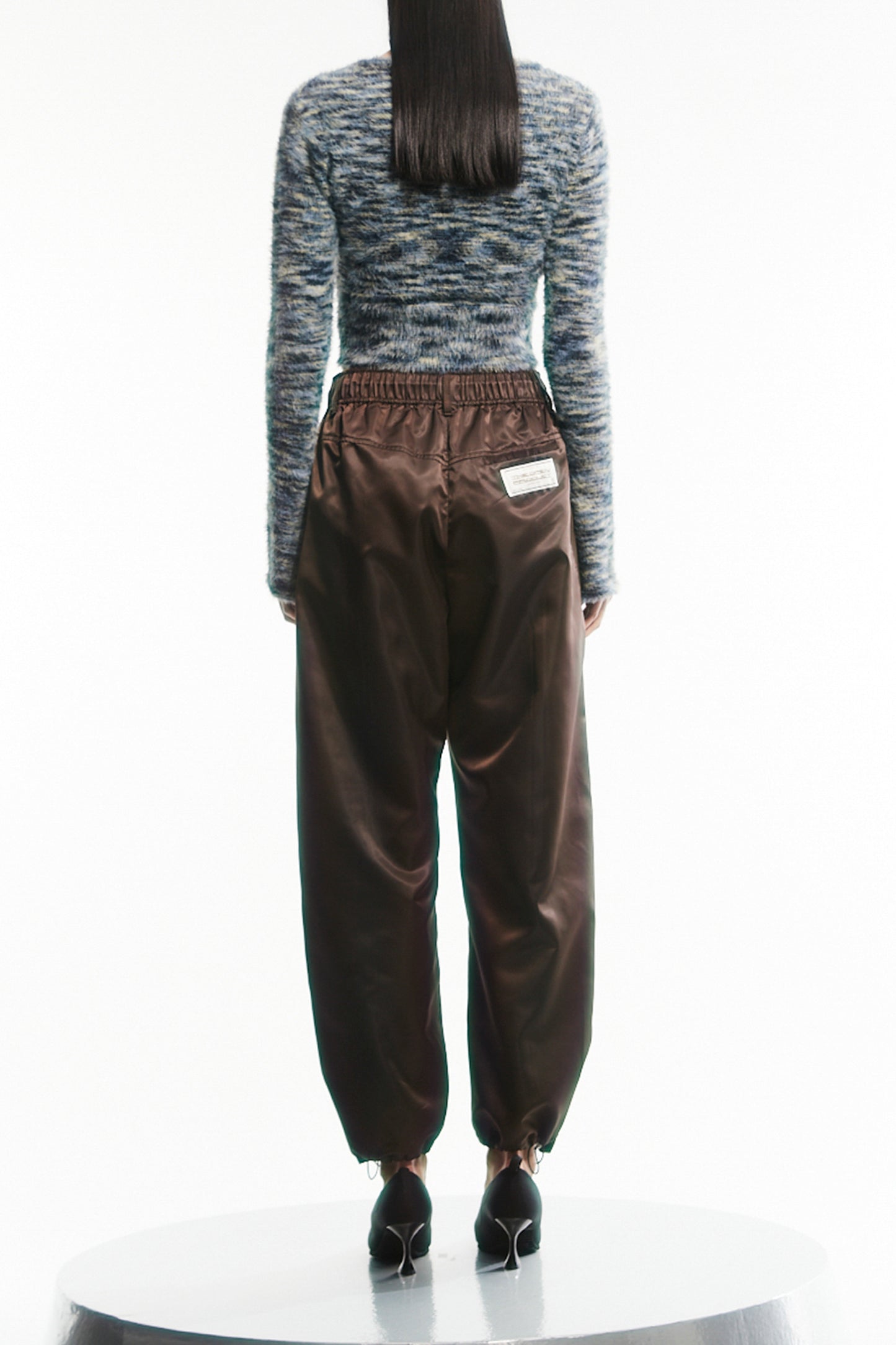 LINED ROUNDING TRACK PANTS