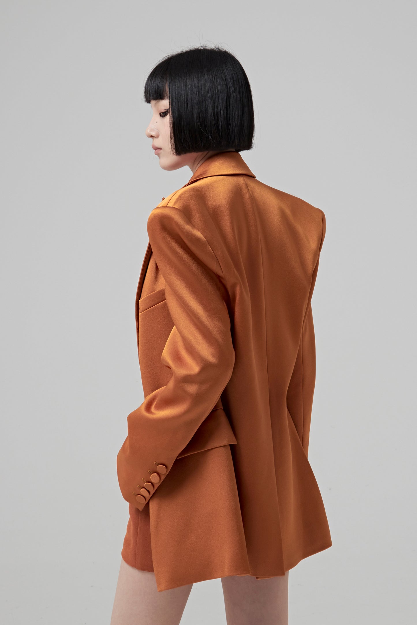 WELLS - SATIN CREPE BOYFRIEND