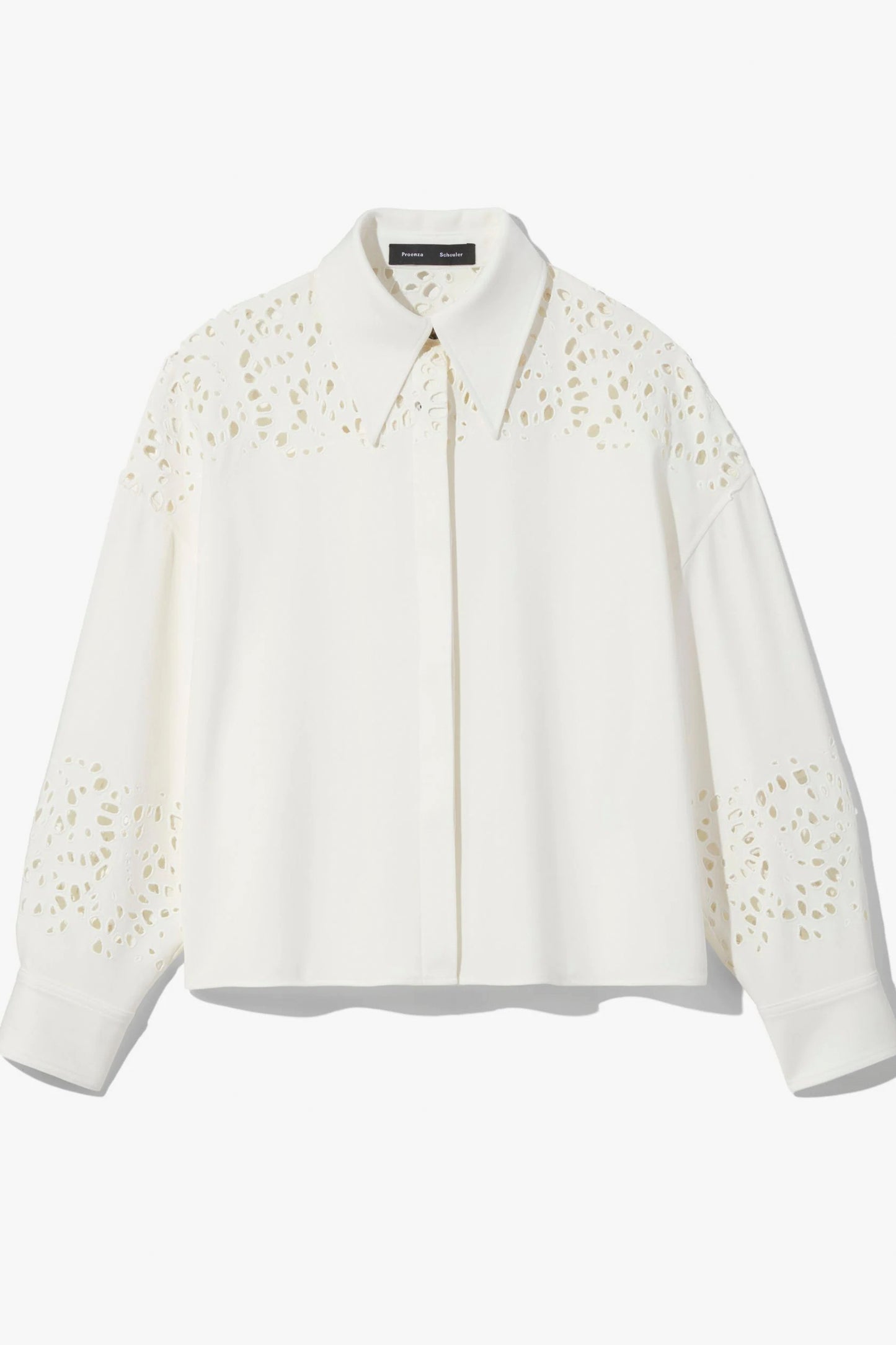 BROIDERIE ANGLAISE SHIRT
