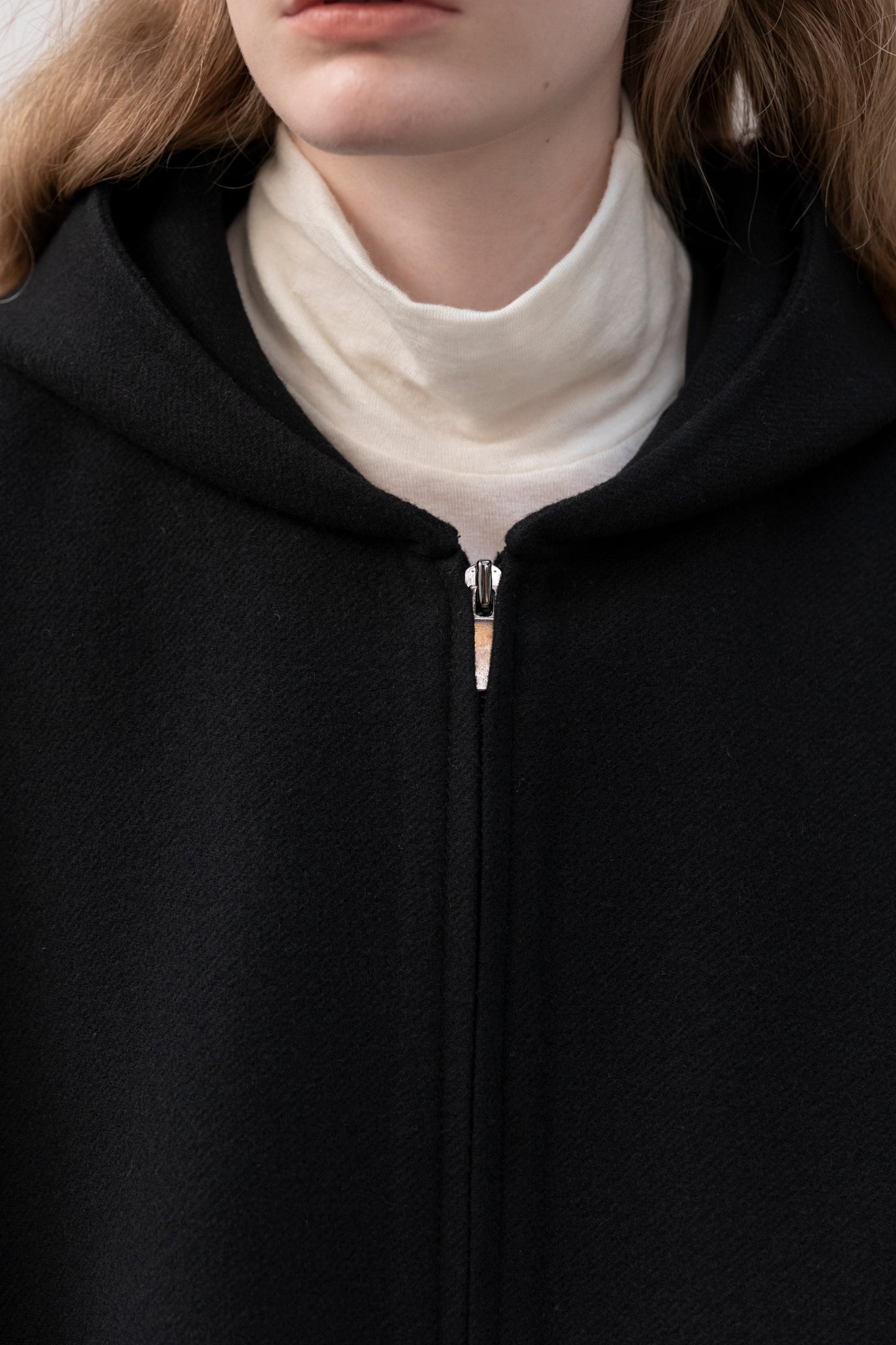 HOOD CAPE COAT