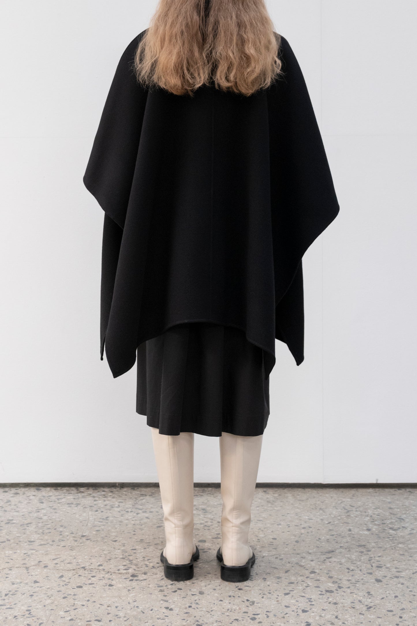 HOOD CAPE COAT