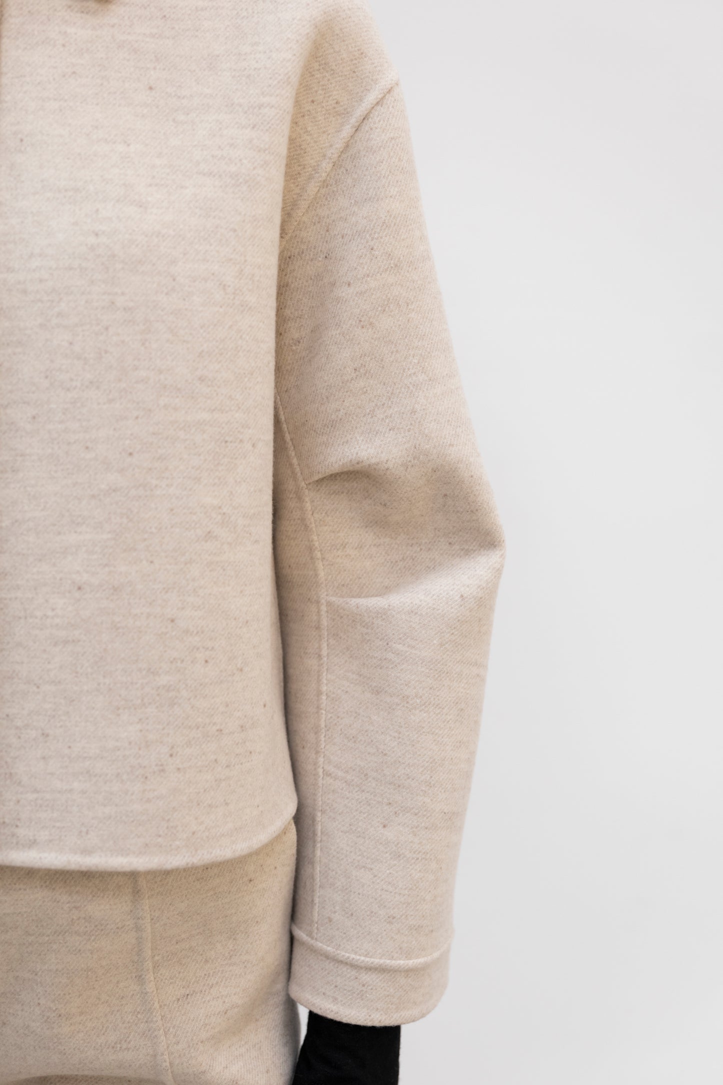 DOUBLE FACE CROP JACKET