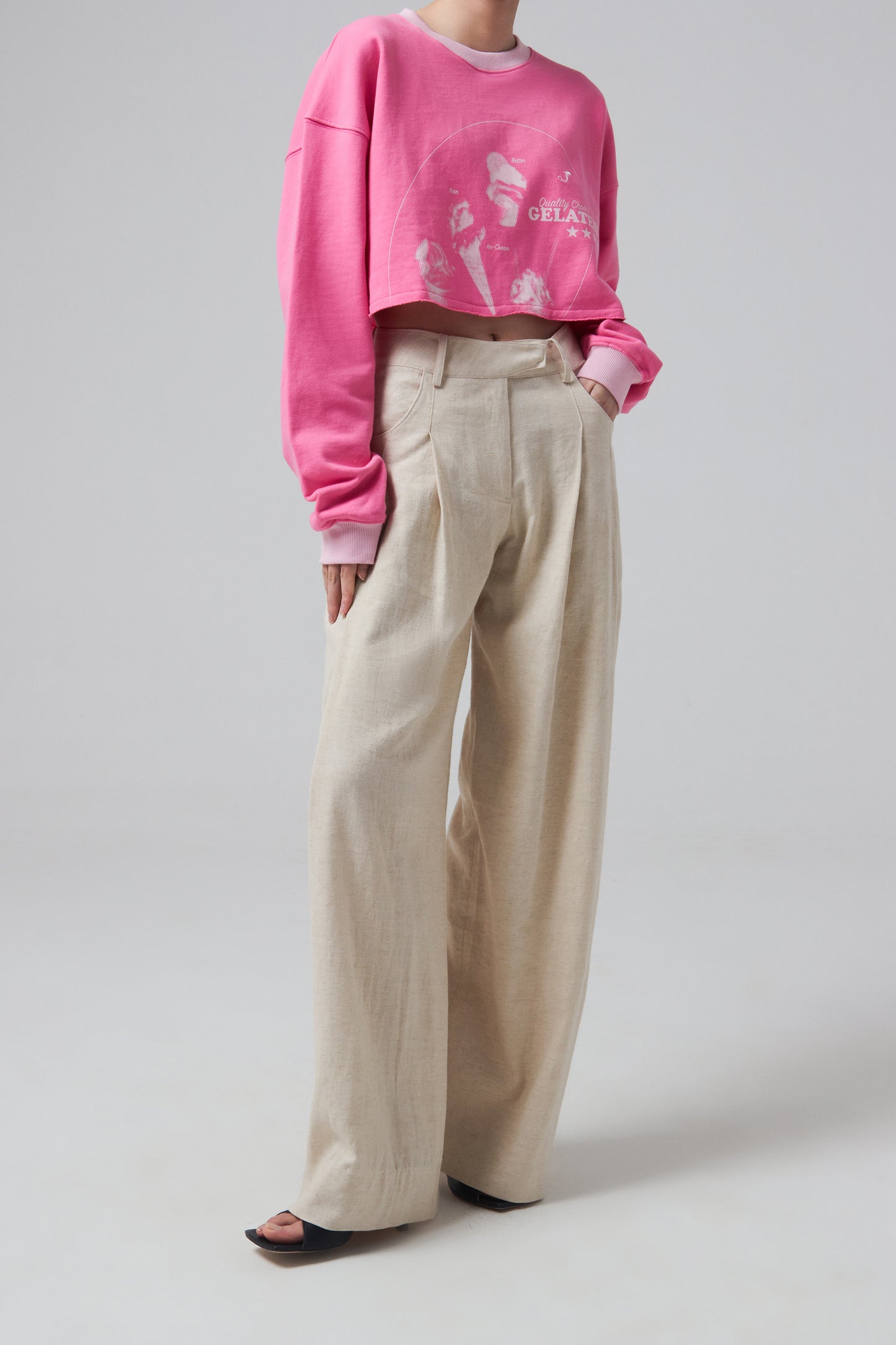 GELATERIA CROP PULLOVER