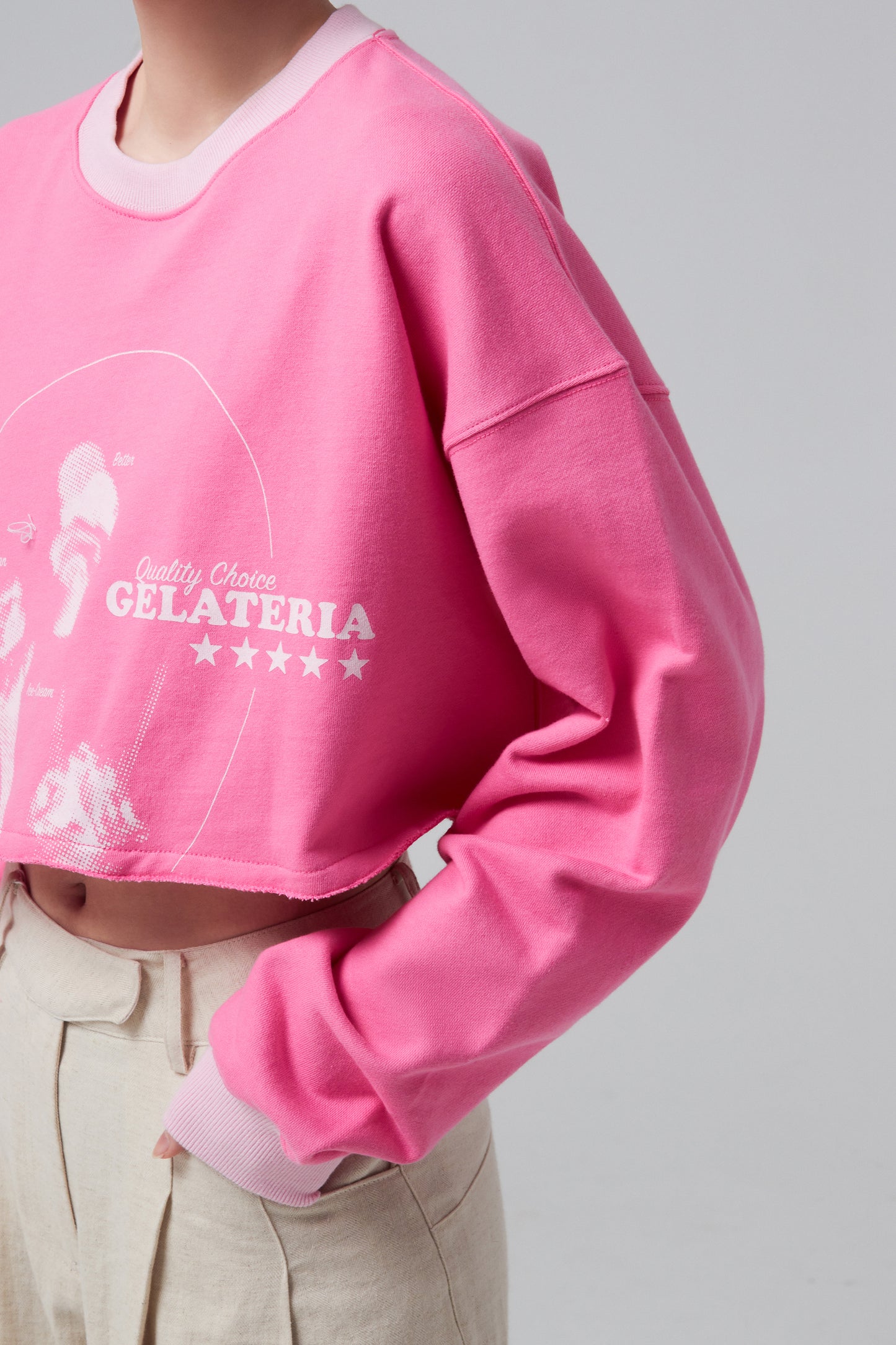 GELATERIA CROP PULLOVER
