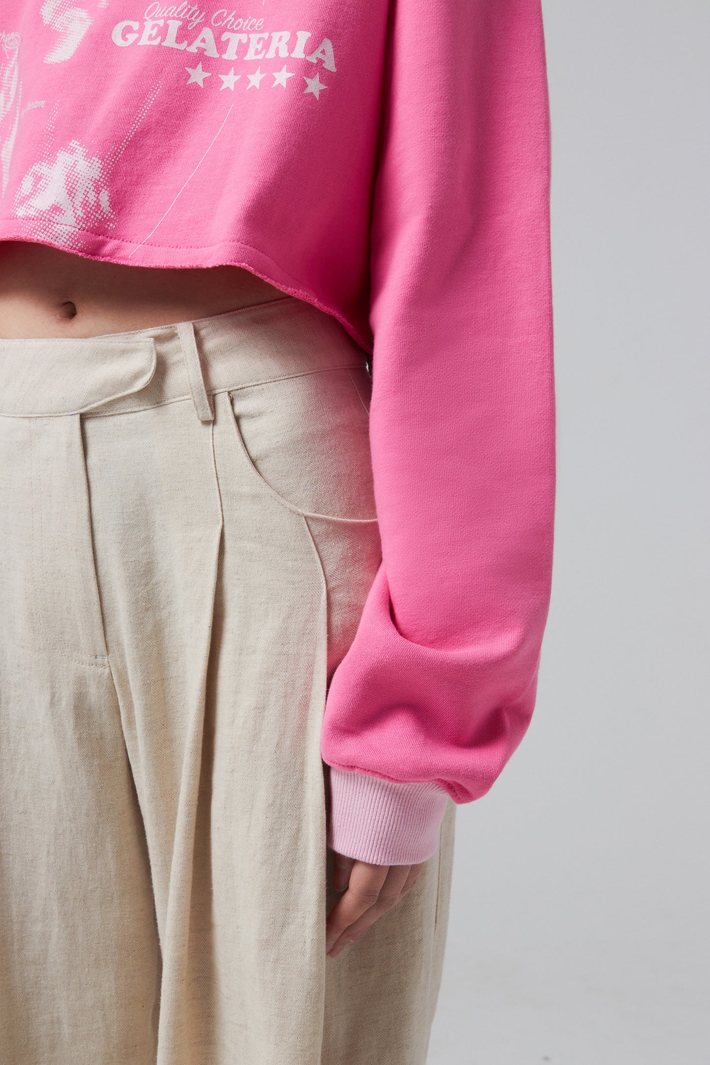 GELATERIA CROP PULLOVER