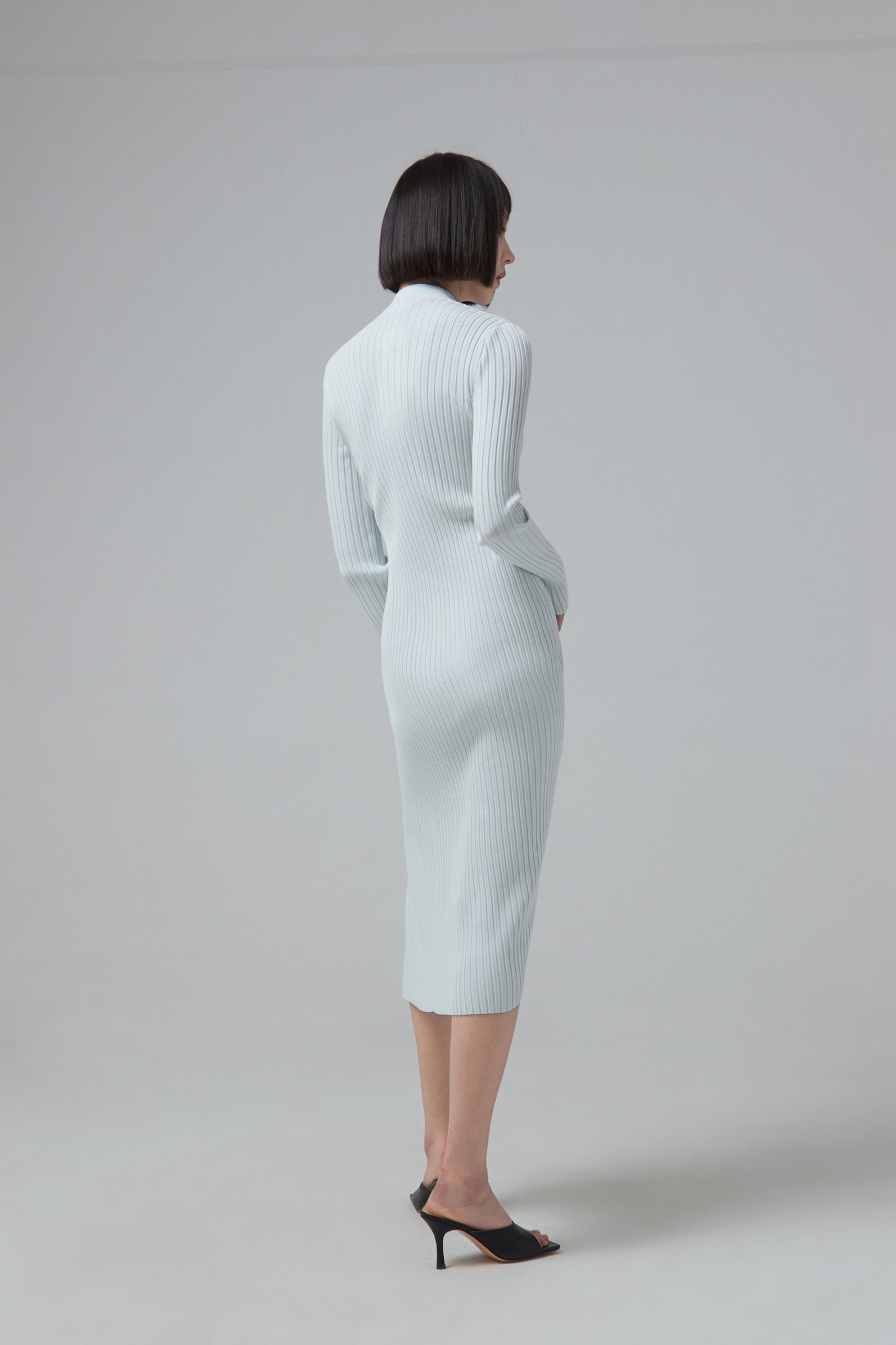 LATCH HOOK CARDIGAN DRESS