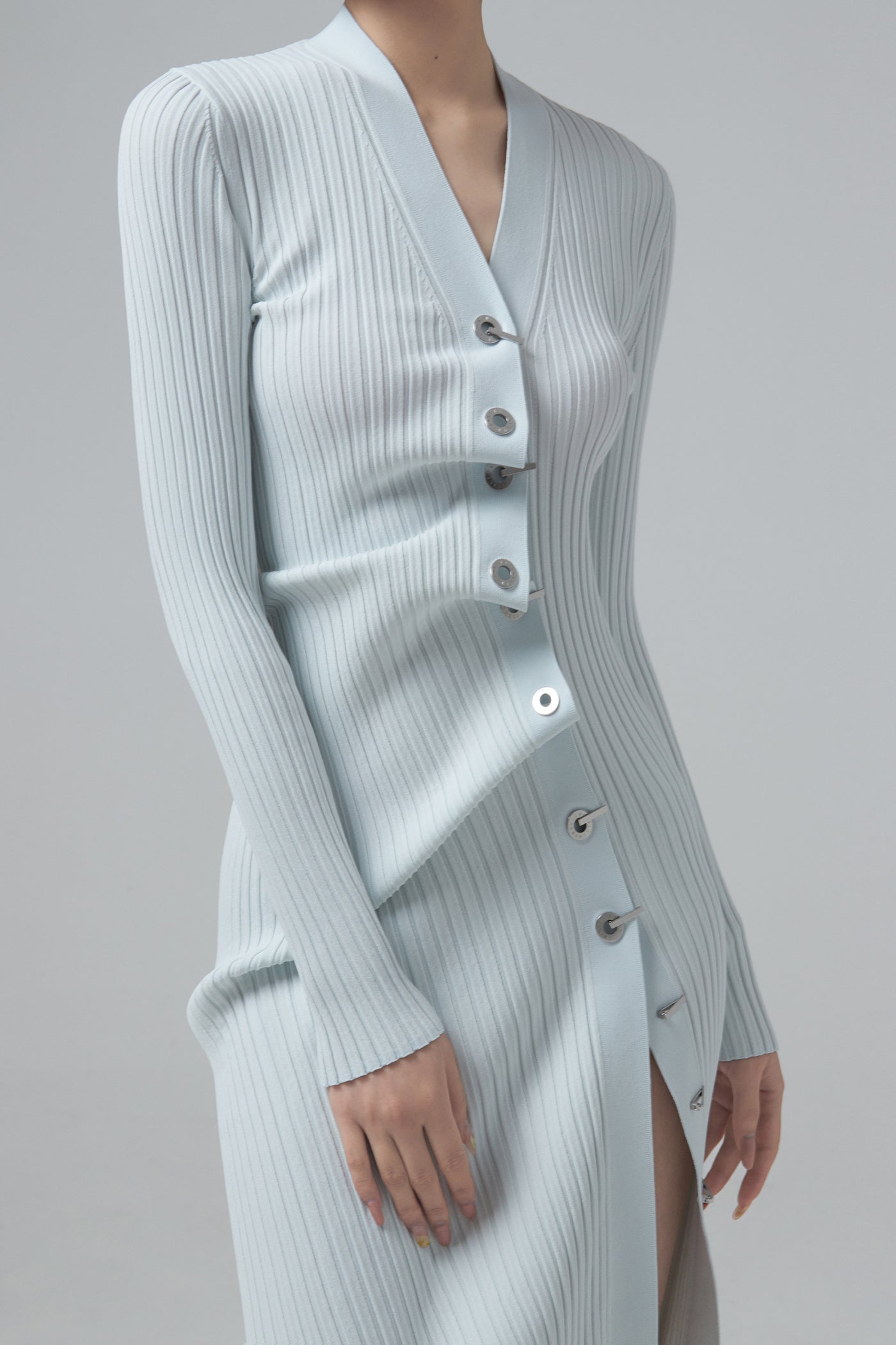 LATCH HOOK CARDIGAN DRESS
