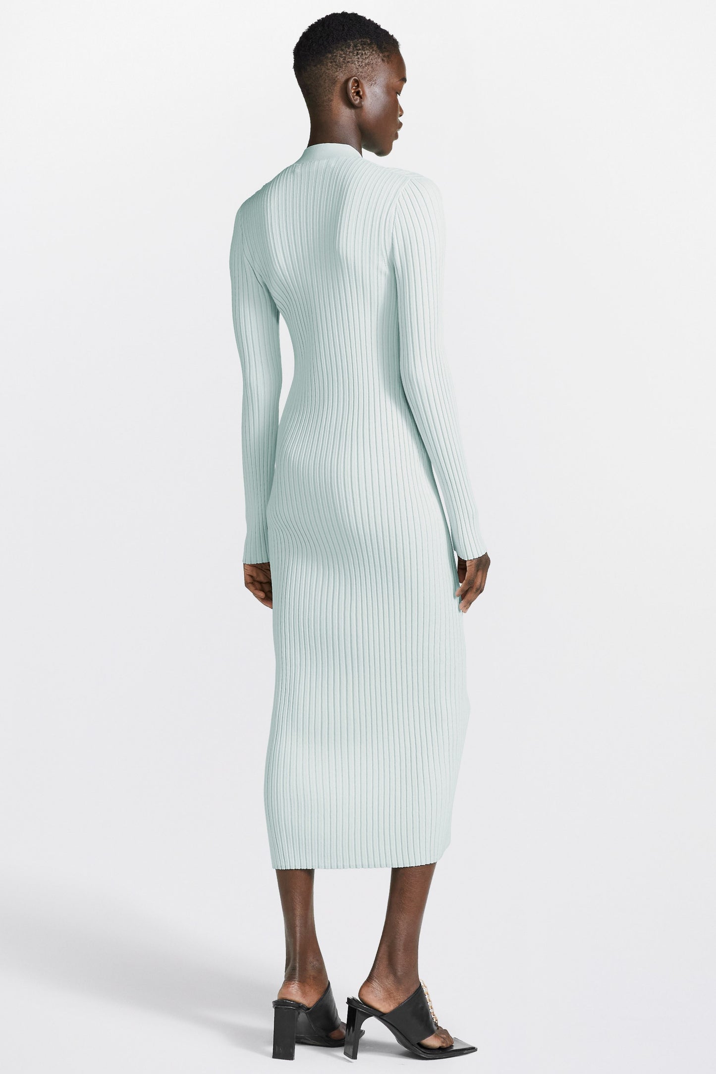 LATCH HOOK CARDIGAN DRESS