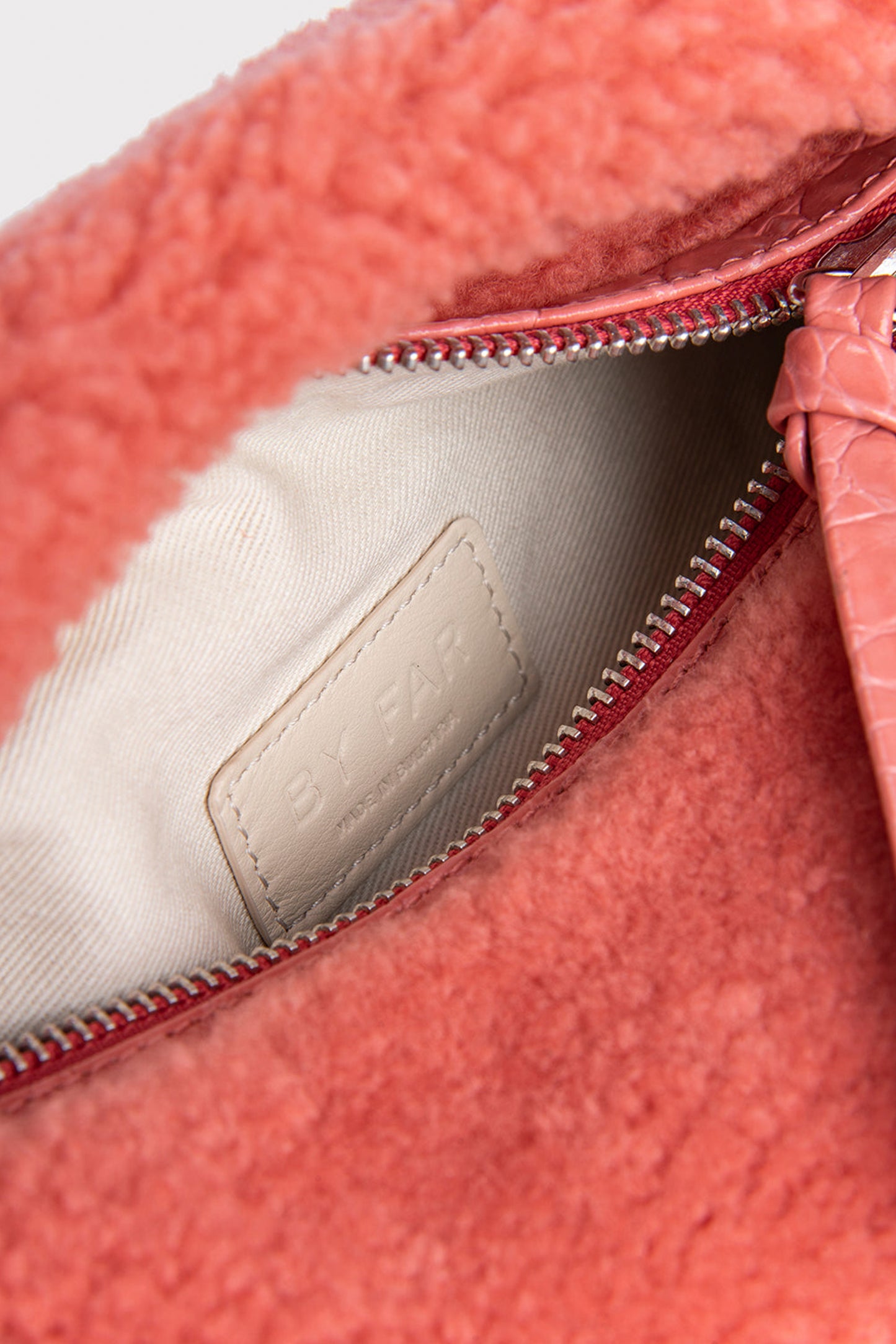 BABY CUSH SALMON SHEARLING