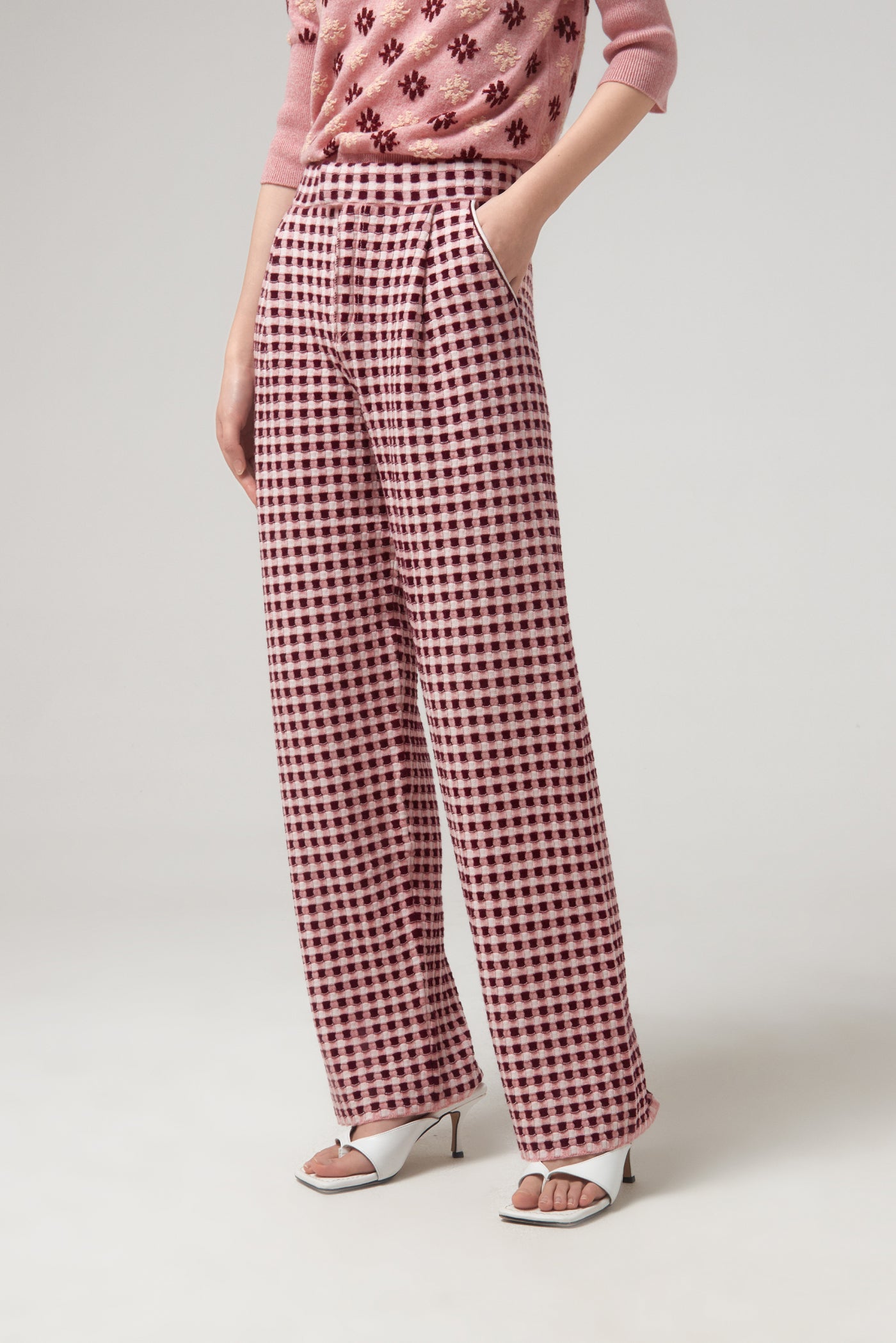 PLAID PANTS