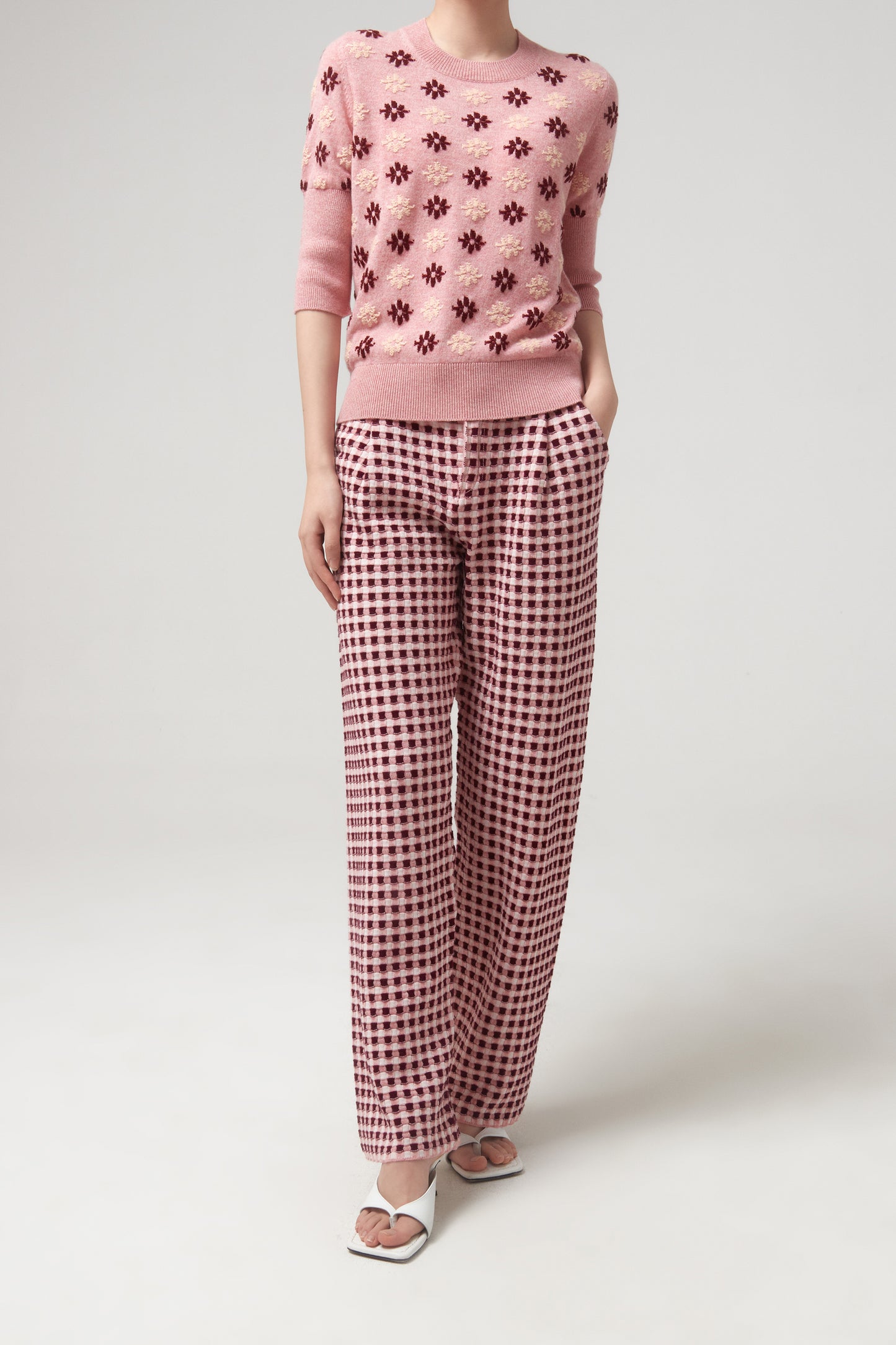 PLAID PANTS
