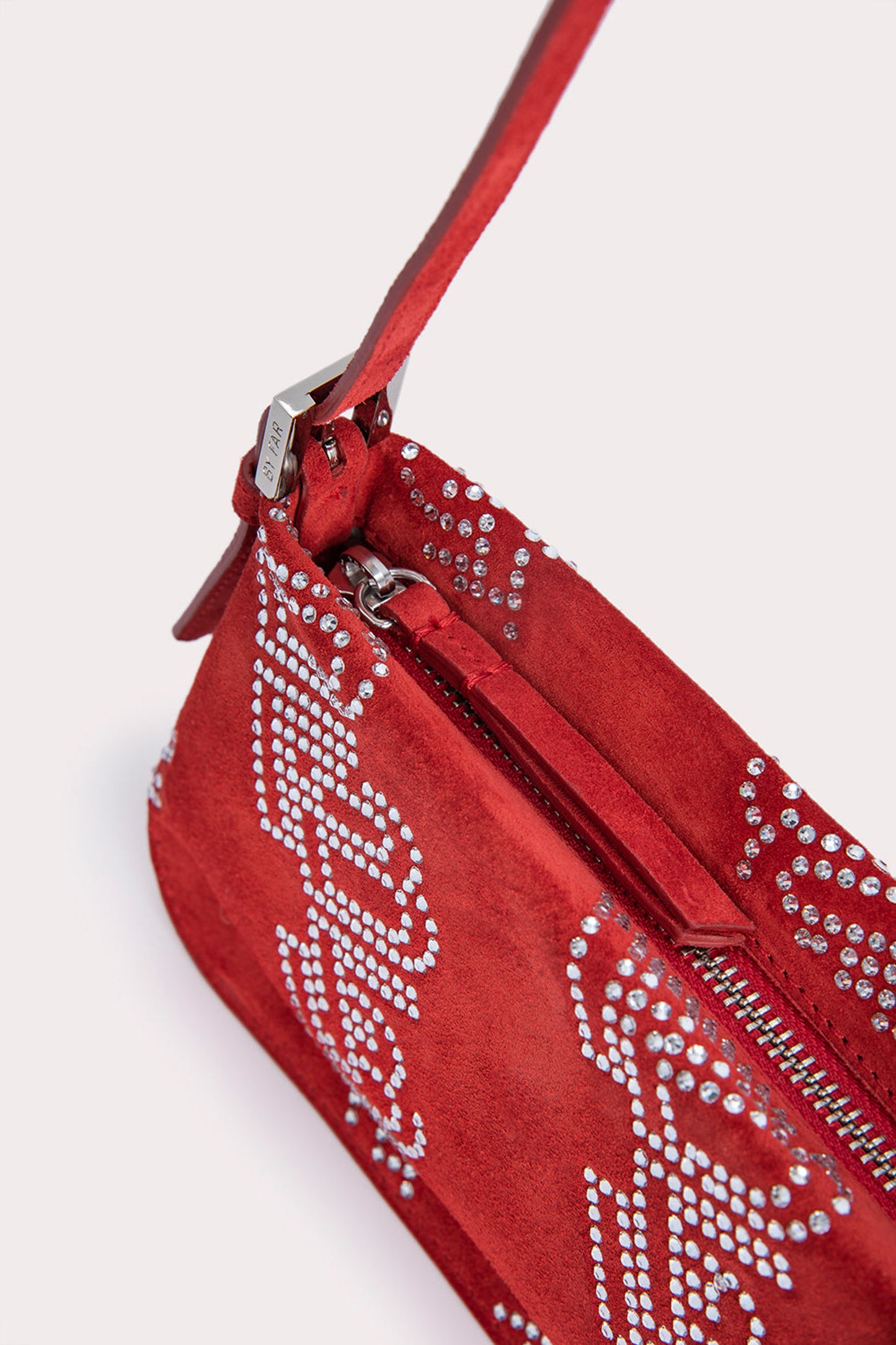DULCE POMODORO SUEDE AND CRYSTALS