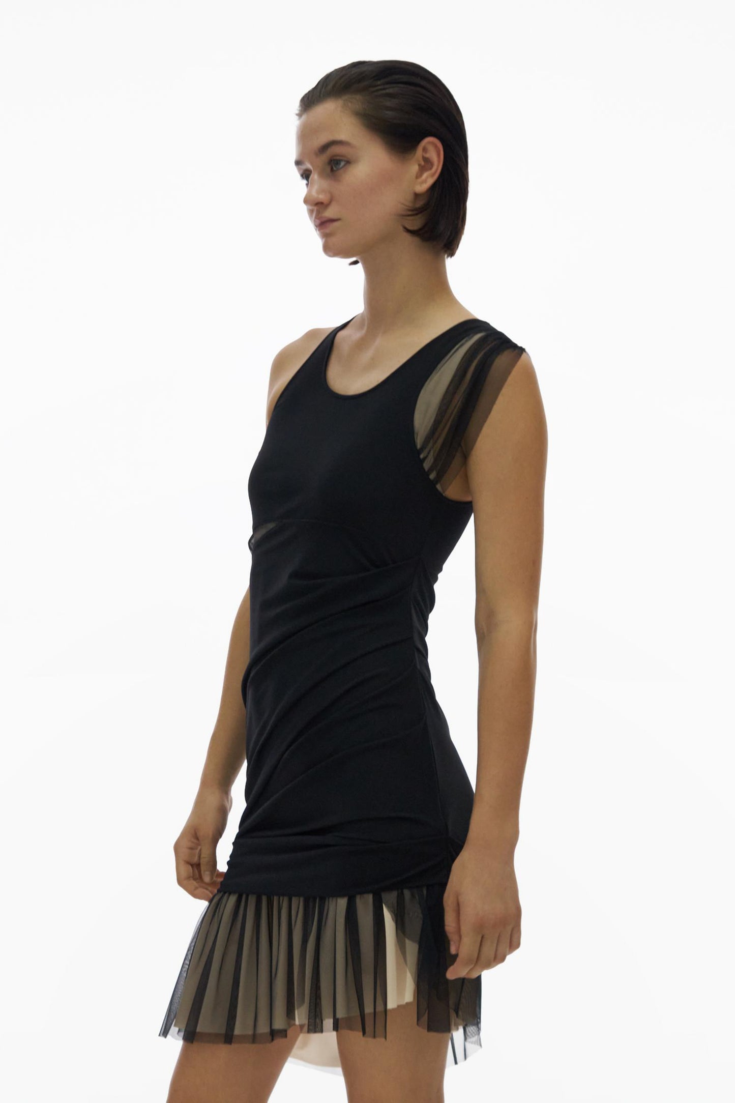 CREPE TANK DRESS.CRE