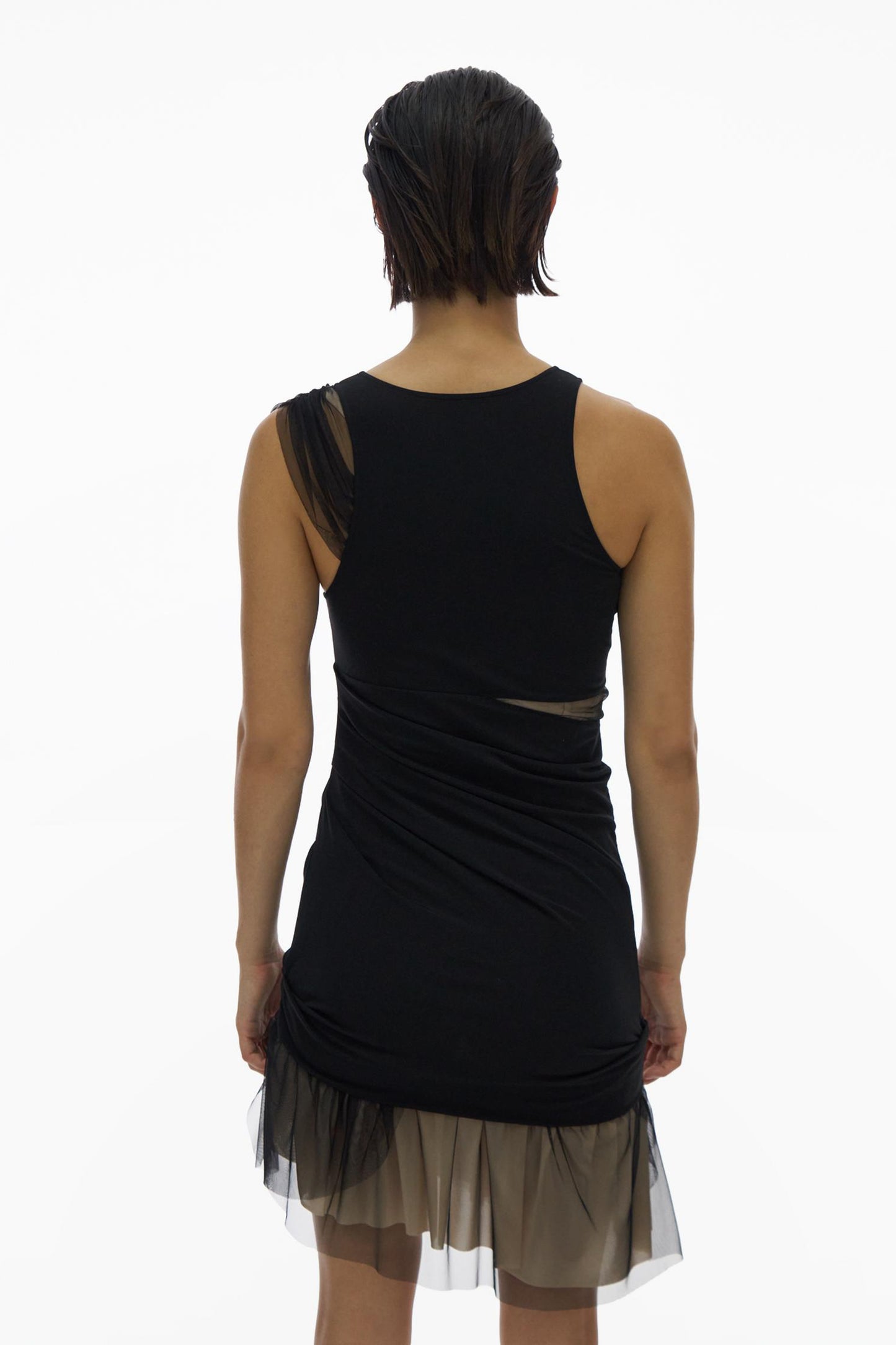 CREPE TANK DRESS.CRE