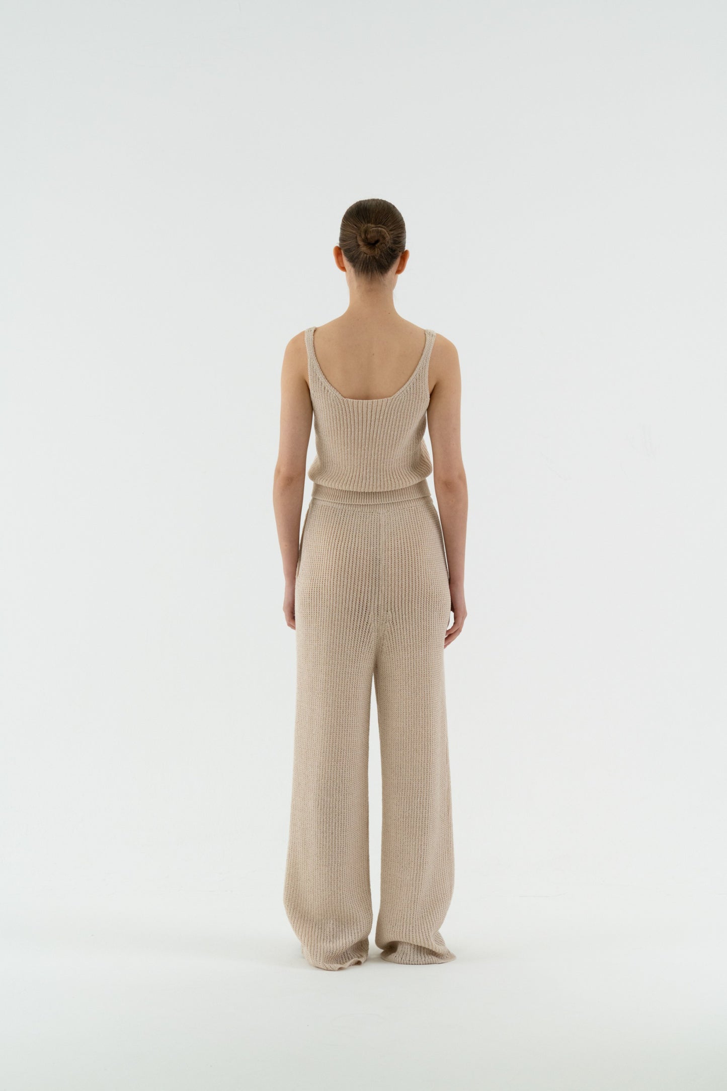 LINEN KNIT TOP