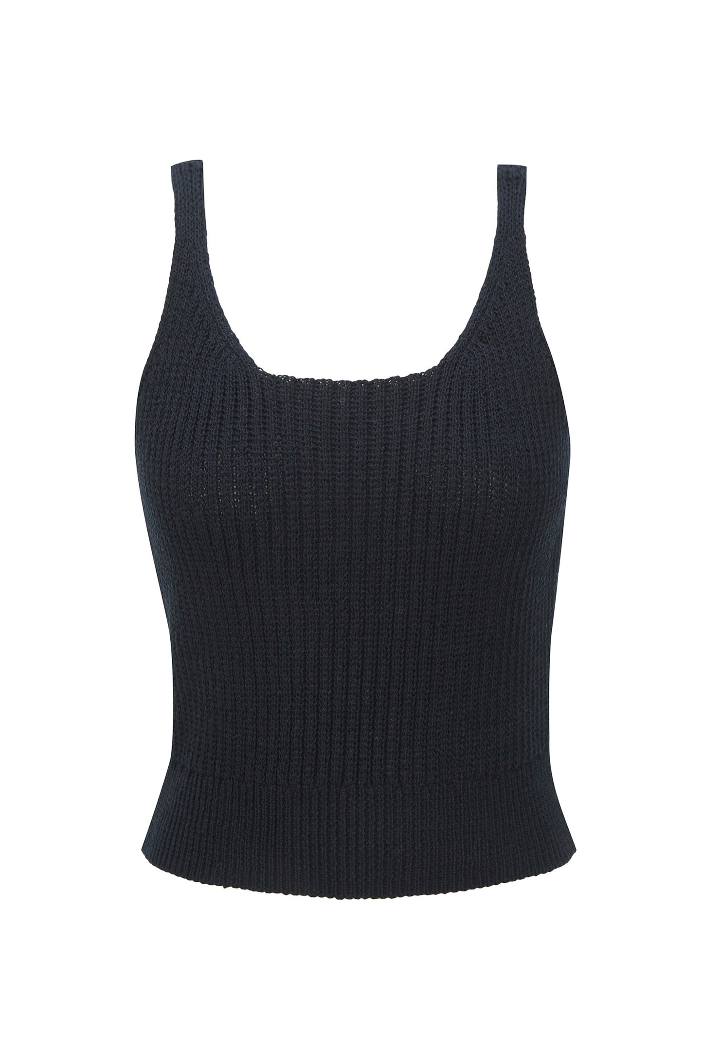 LINEN KNIT TOP