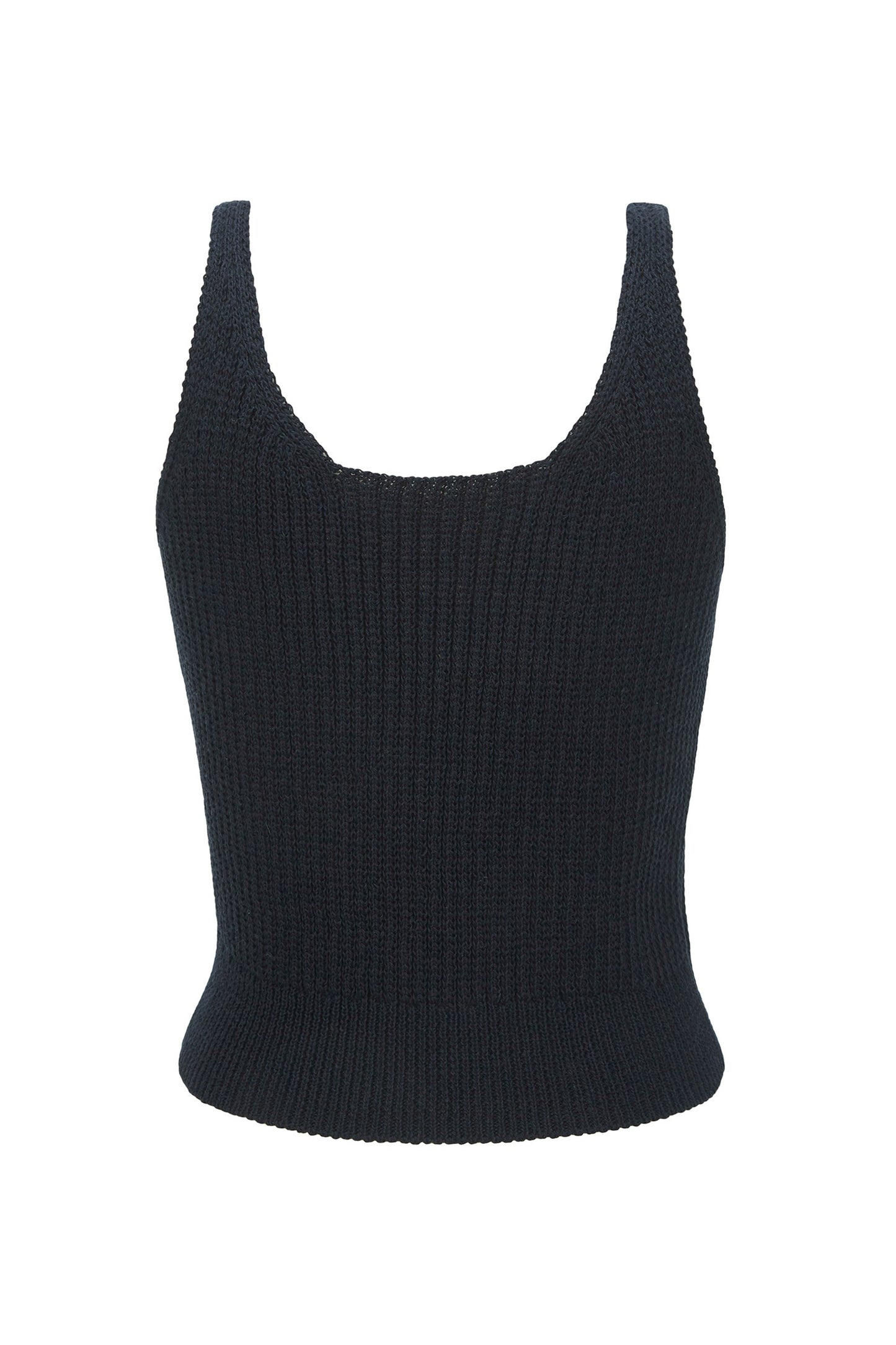 LINEN KNIT TOP
