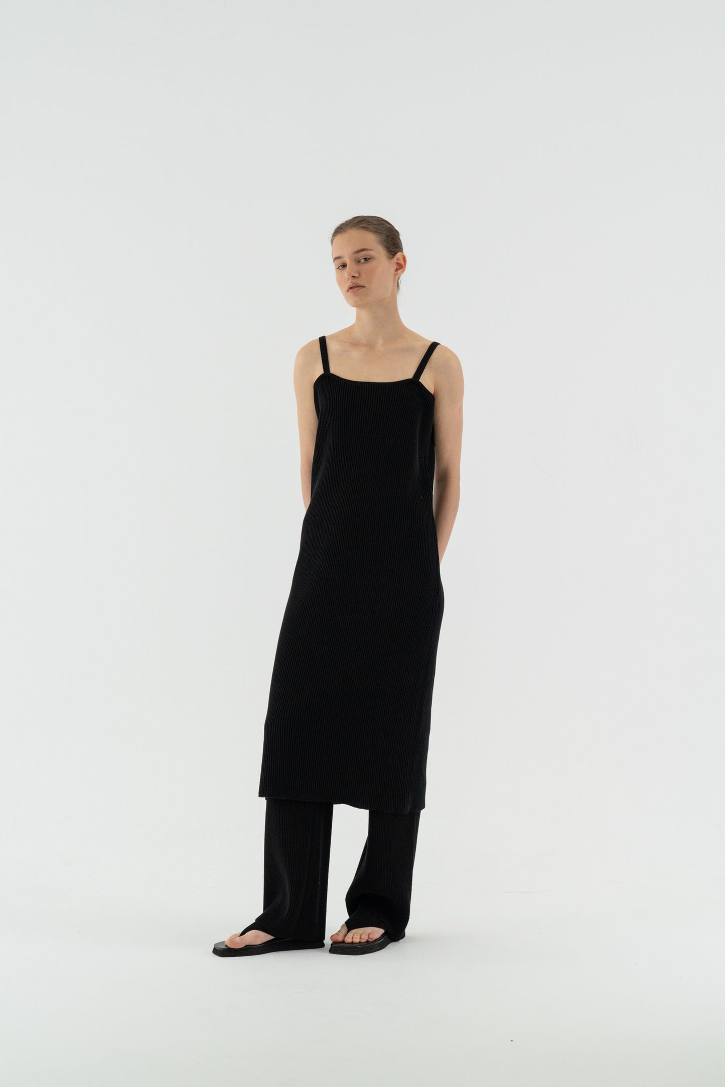 TUBE TOP KNIT DRESS