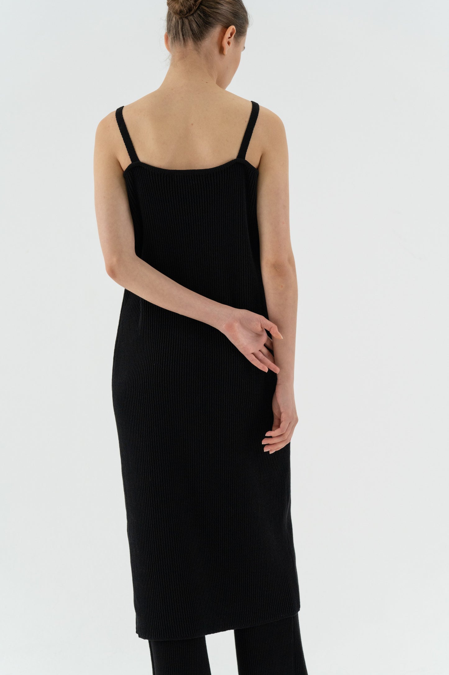 TUBE TOP KNIT DRESS
