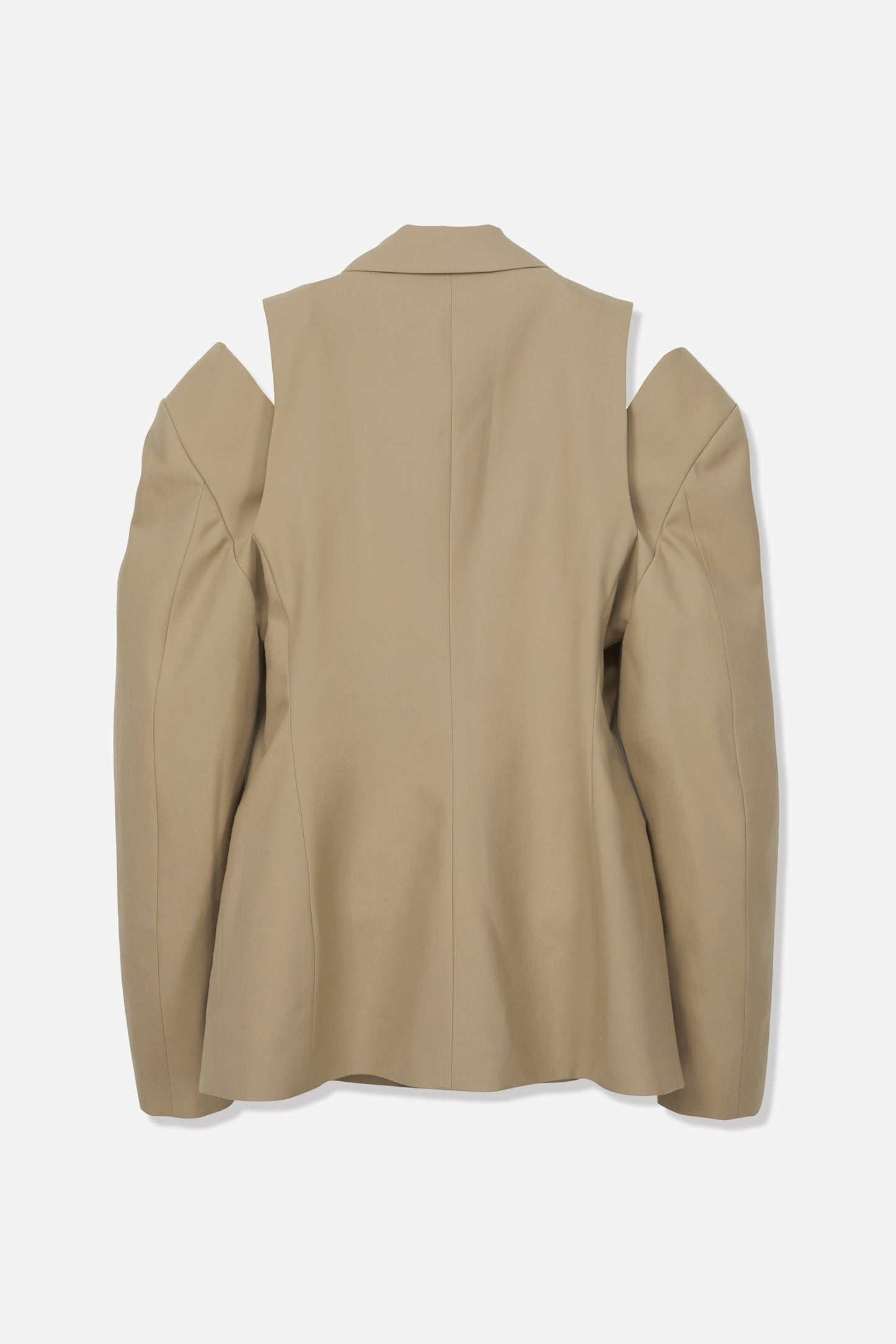 SLIT SHOULDER WOOL JACKET