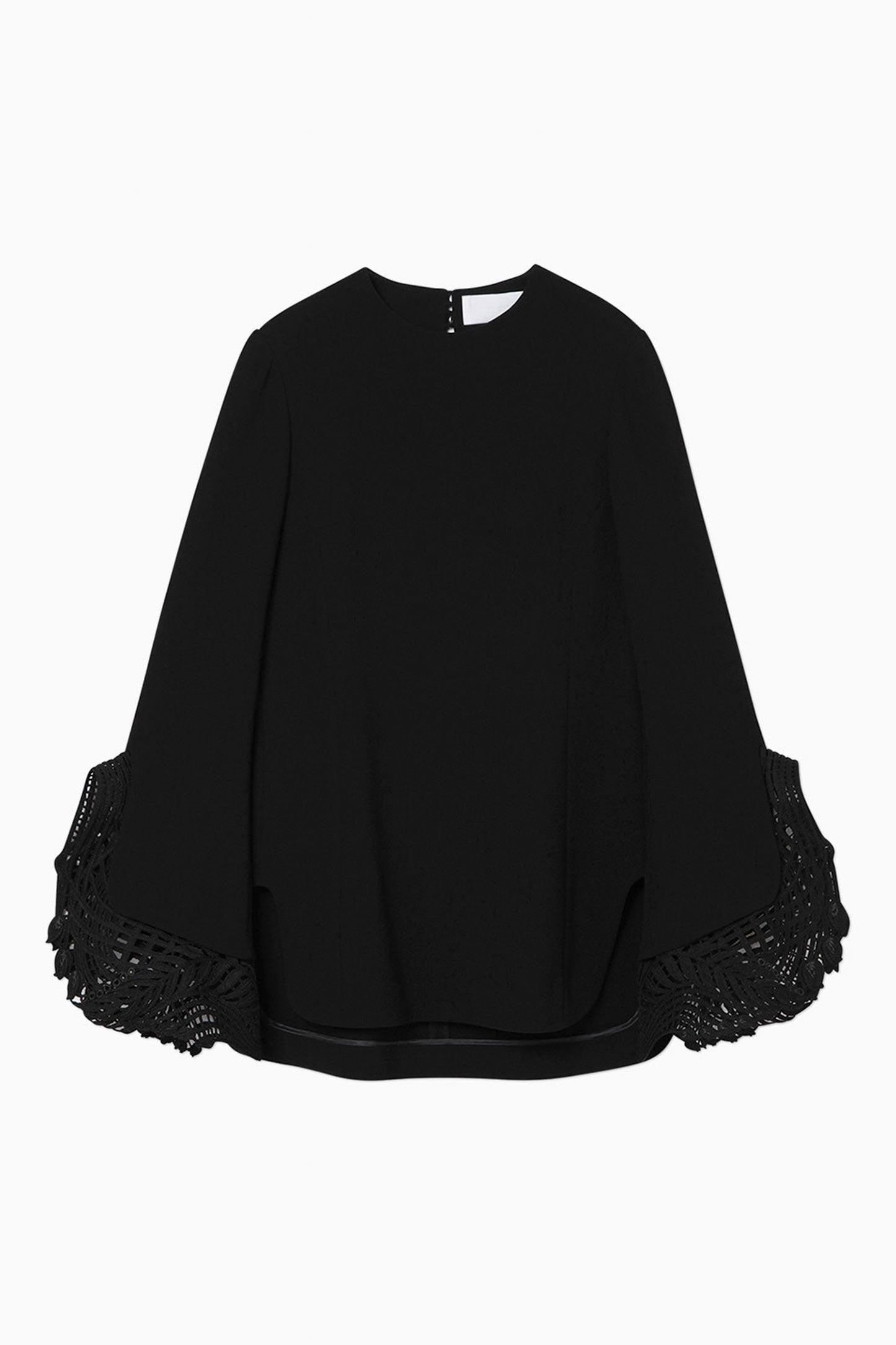 EMBROIDERED CUFFS TOP
