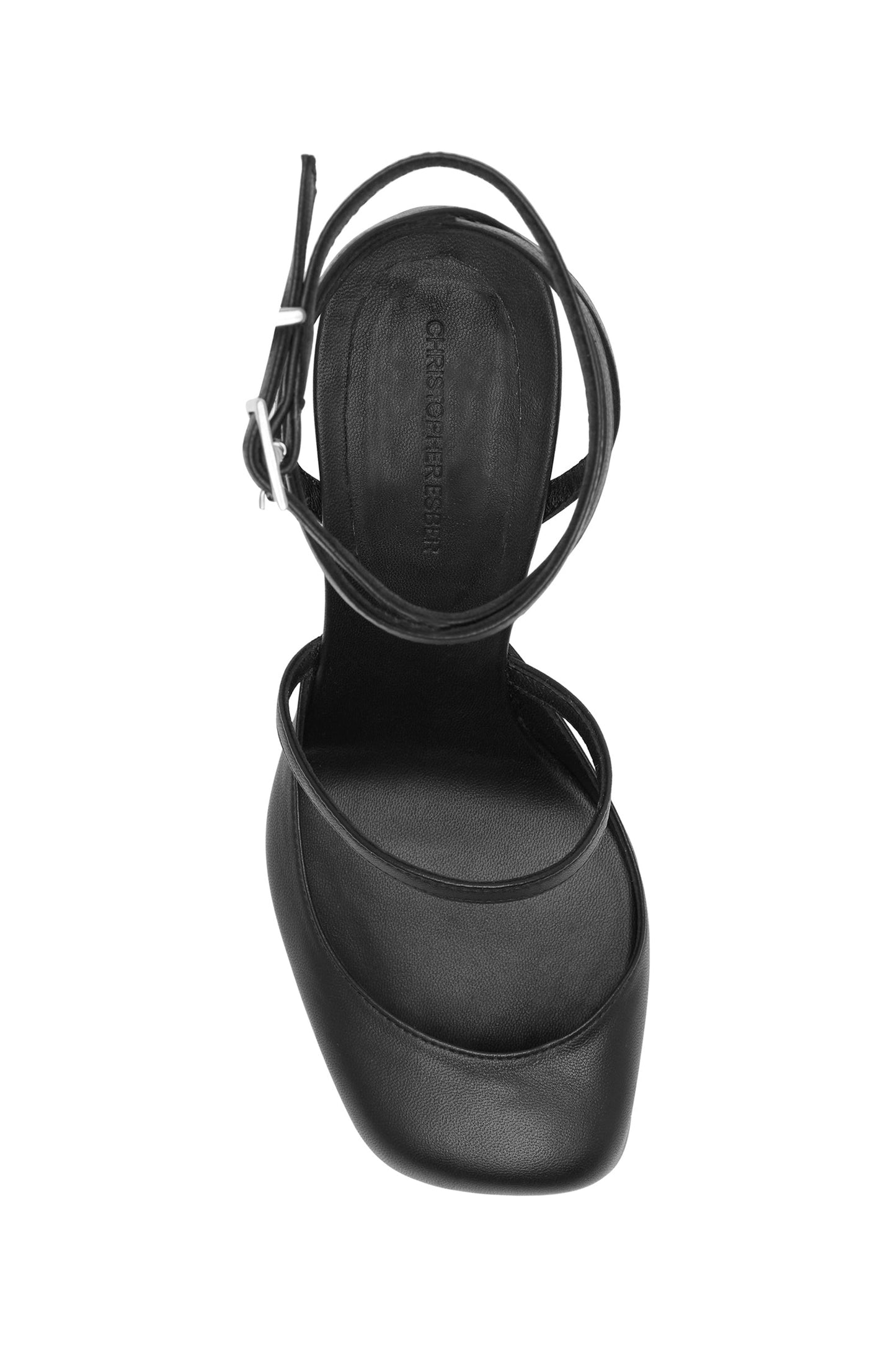 ARCED SPIRAL MARY JANE HEEL