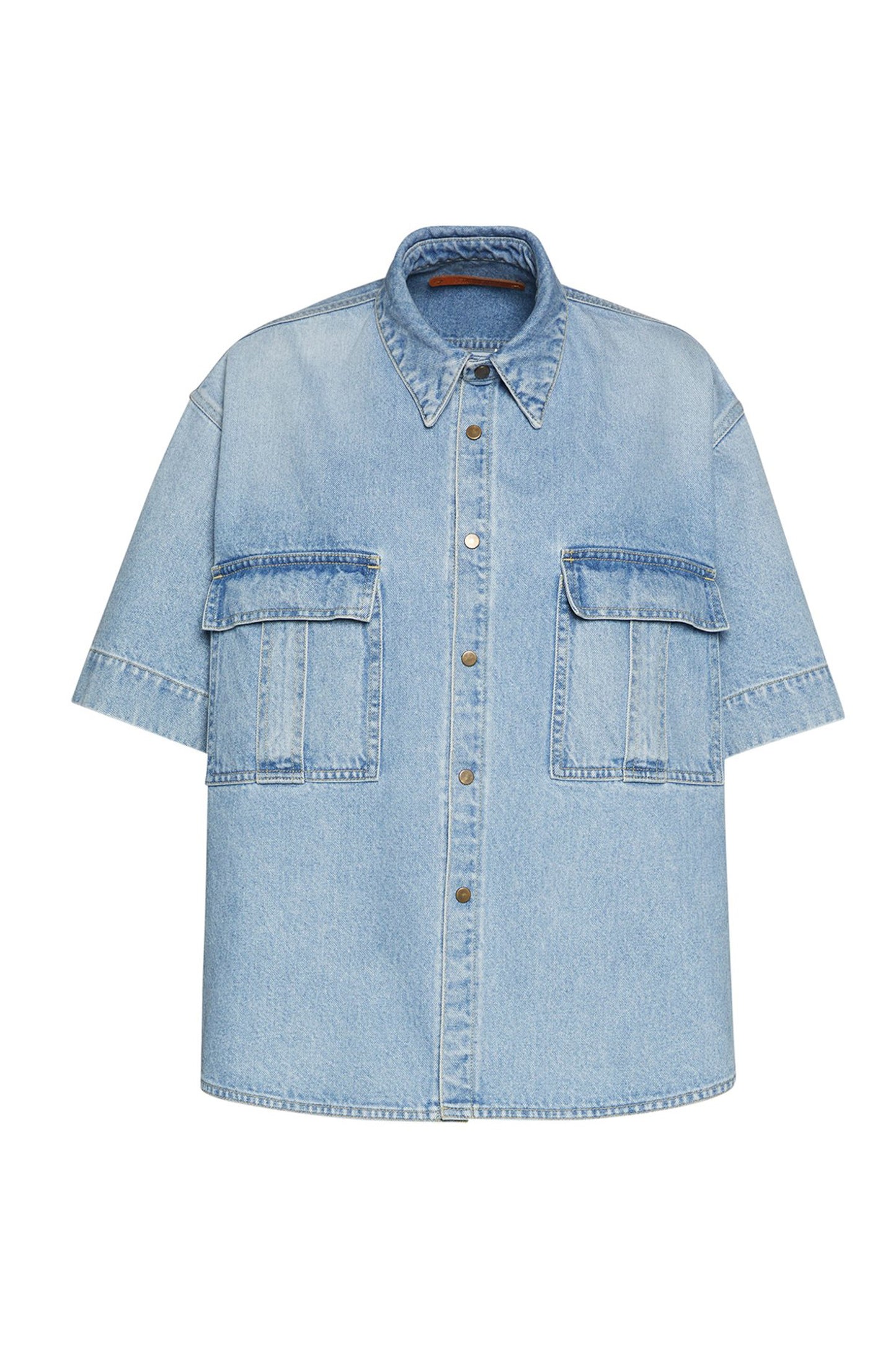 LOOSE FIT DENIM SHIRT