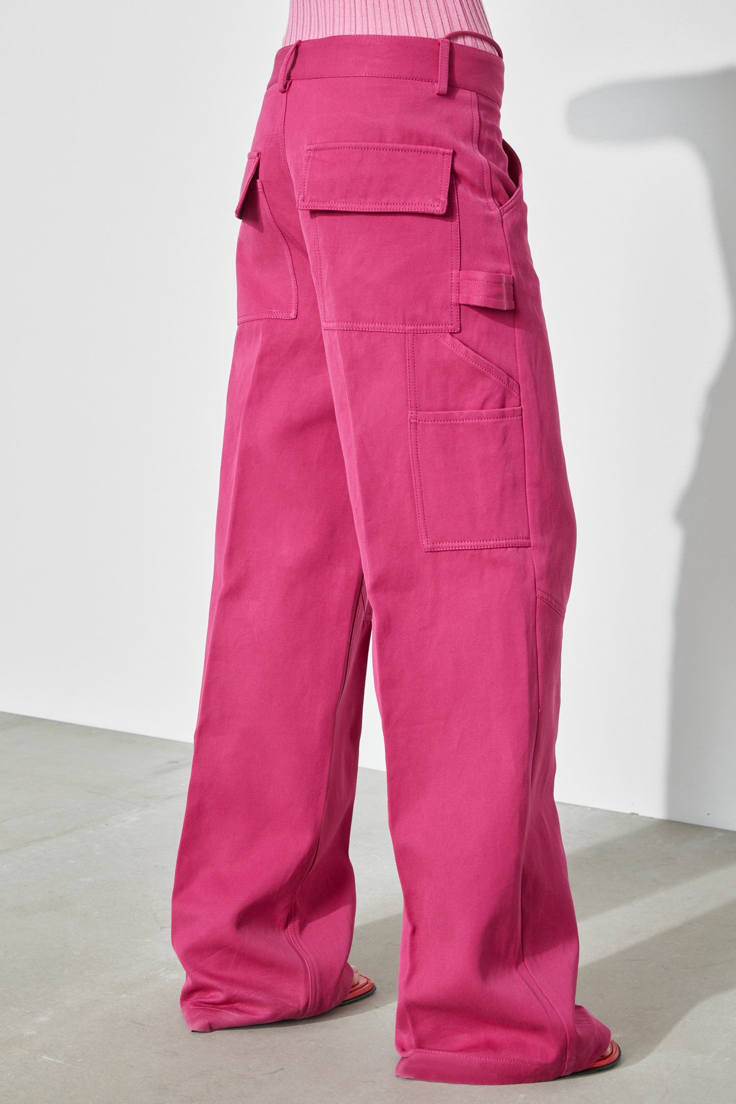 TAILORED CARGO-STYLE PANTS