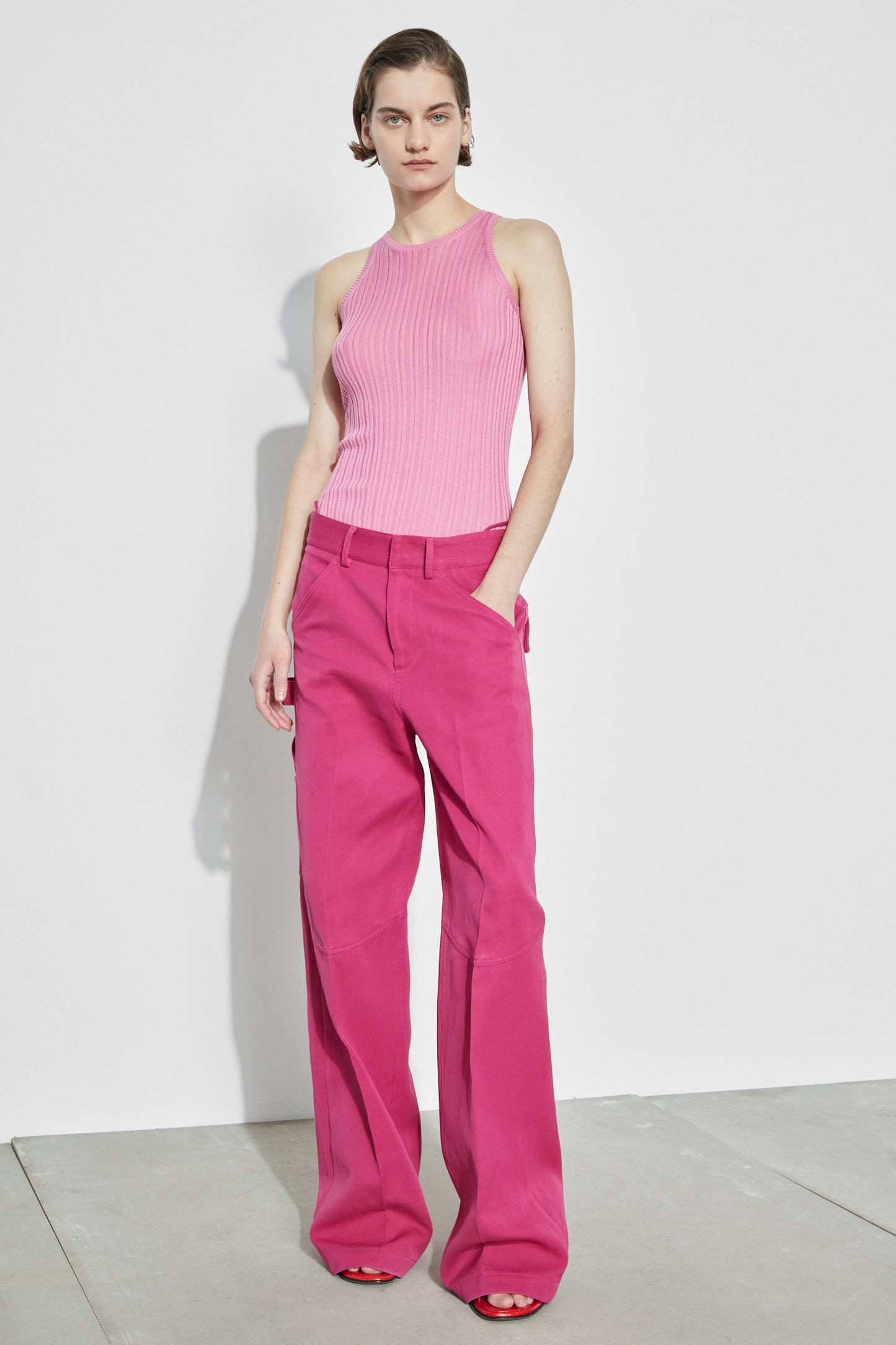 TAILORED CARGO-STYLE PANTS