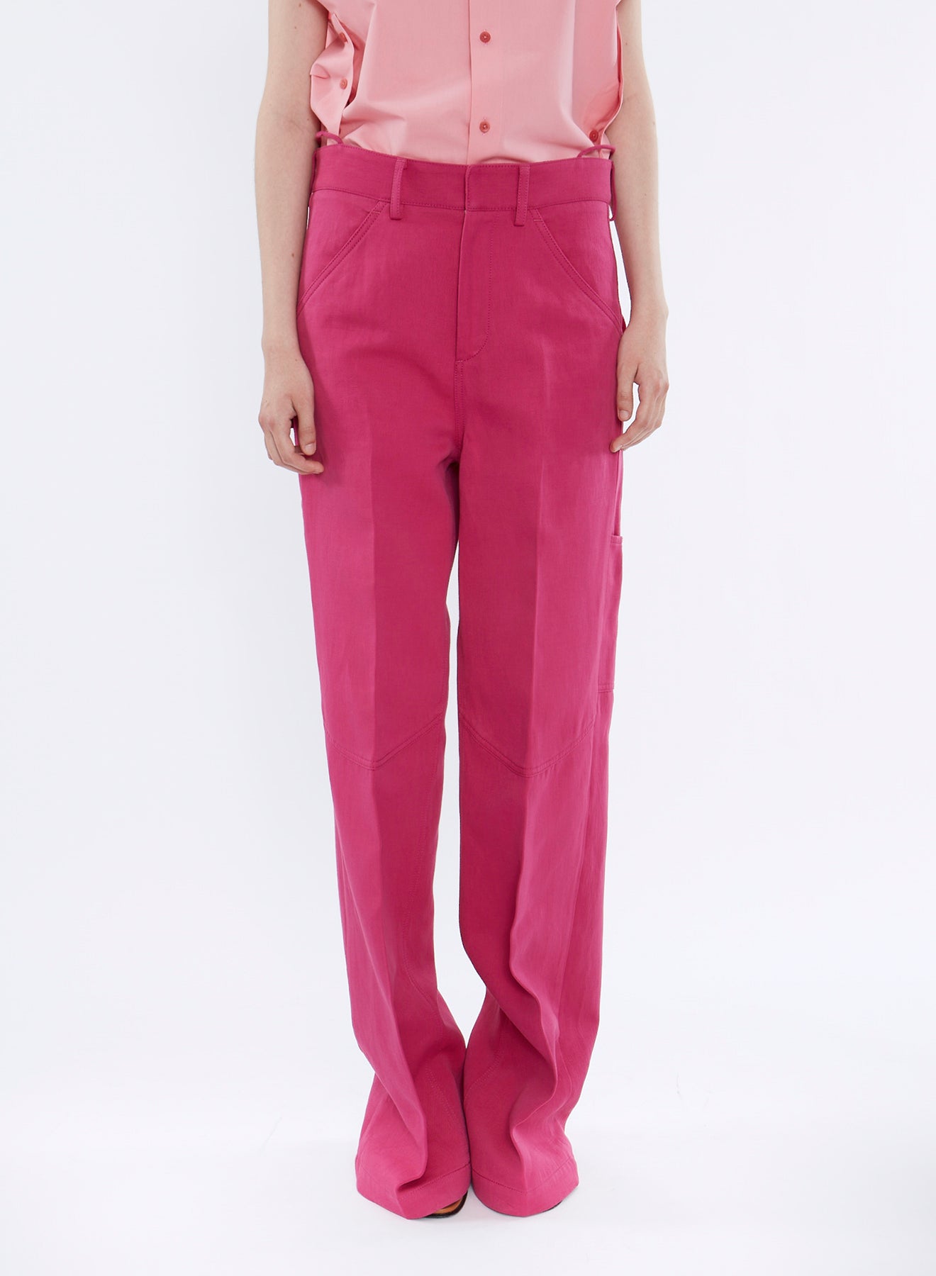 TAILORED CARGO-STYLE PANTS