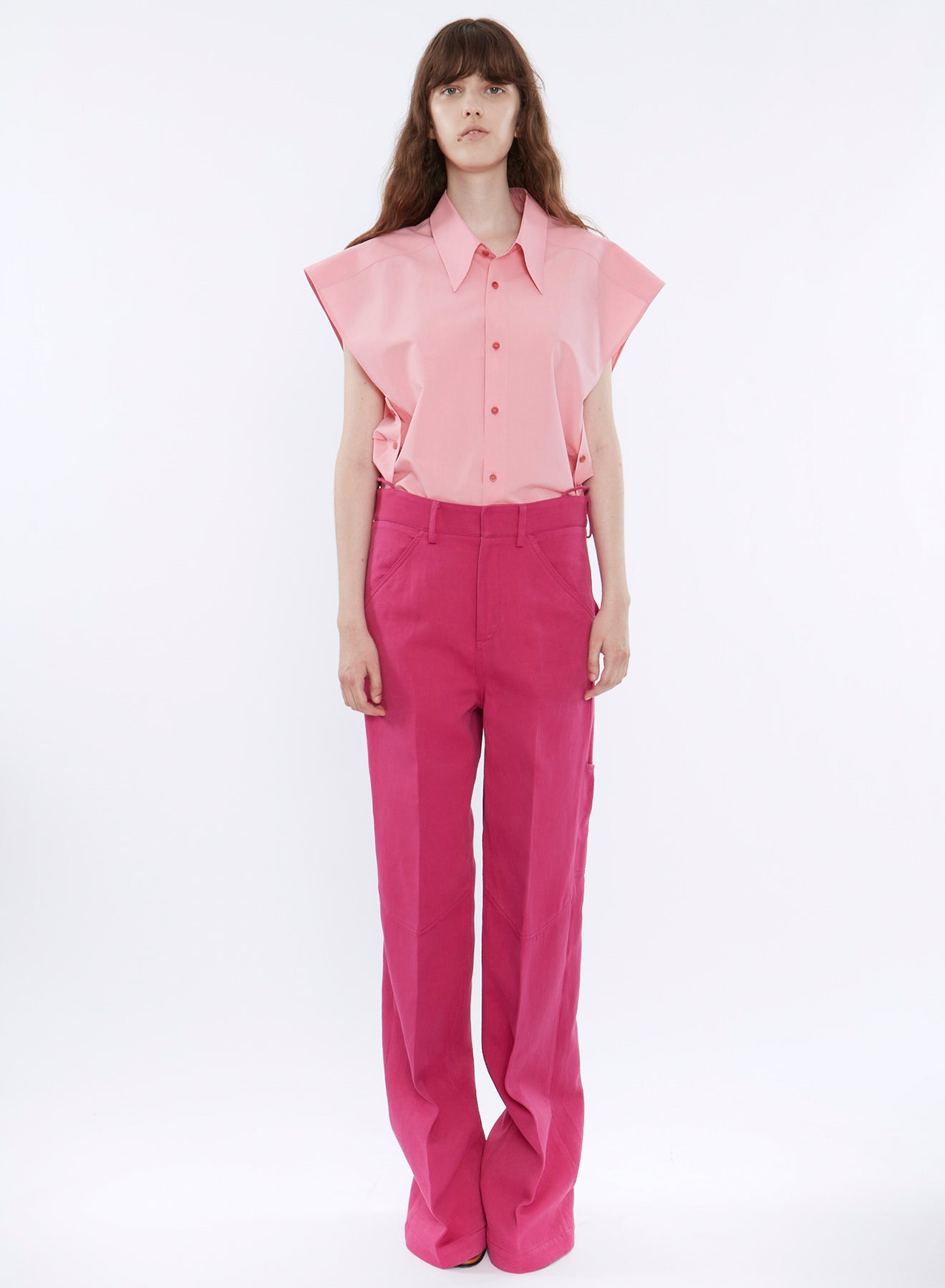TAILORED CARGO-STYLE PANTS