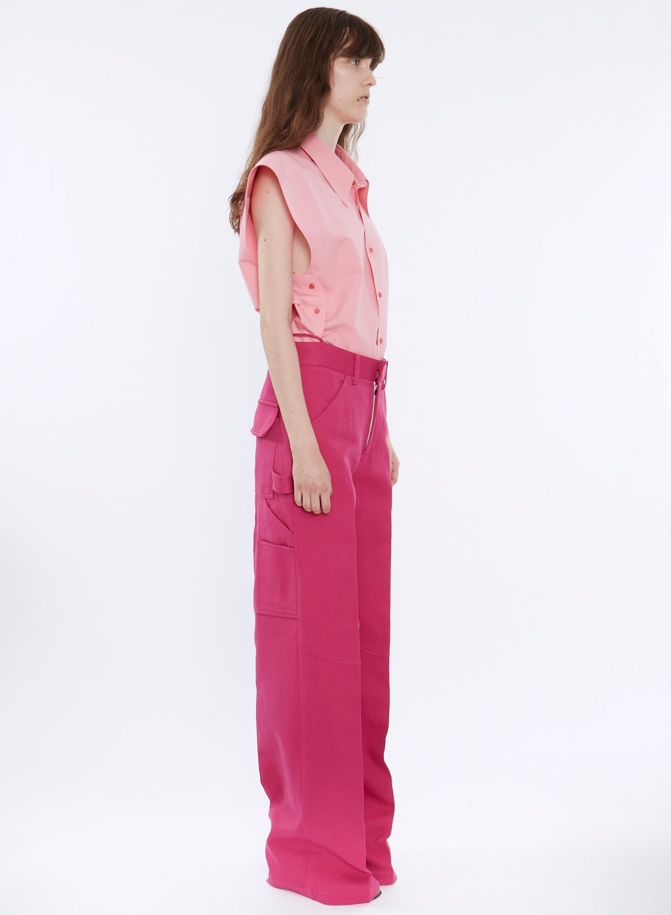 TAILORED CARGO-STYLE PANTS