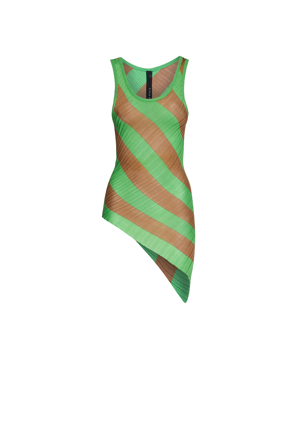 SLIM-FIT BIAS KNIT TANK TOP